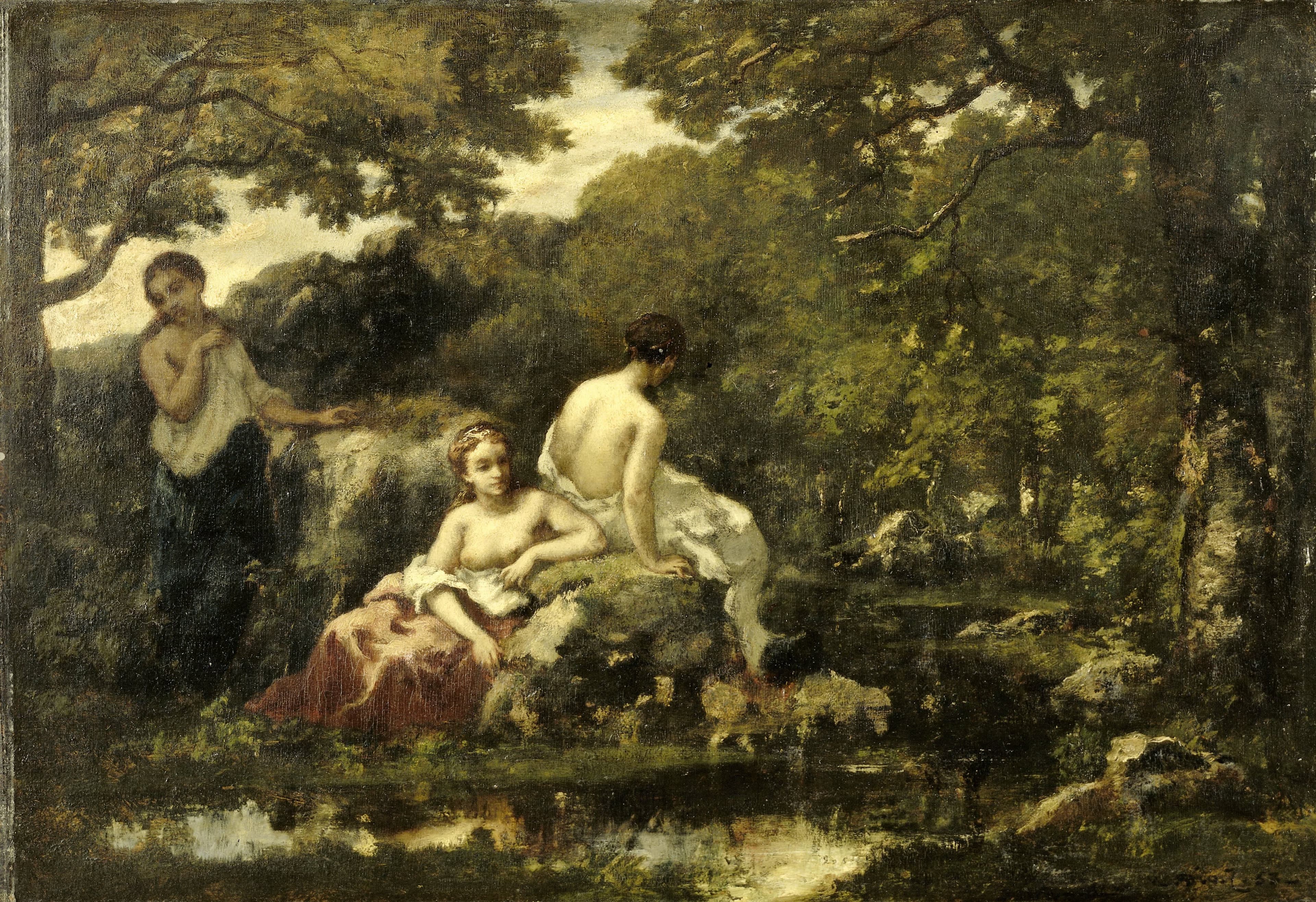 Idyll — Narcisse Virgile Diaz de la Peña