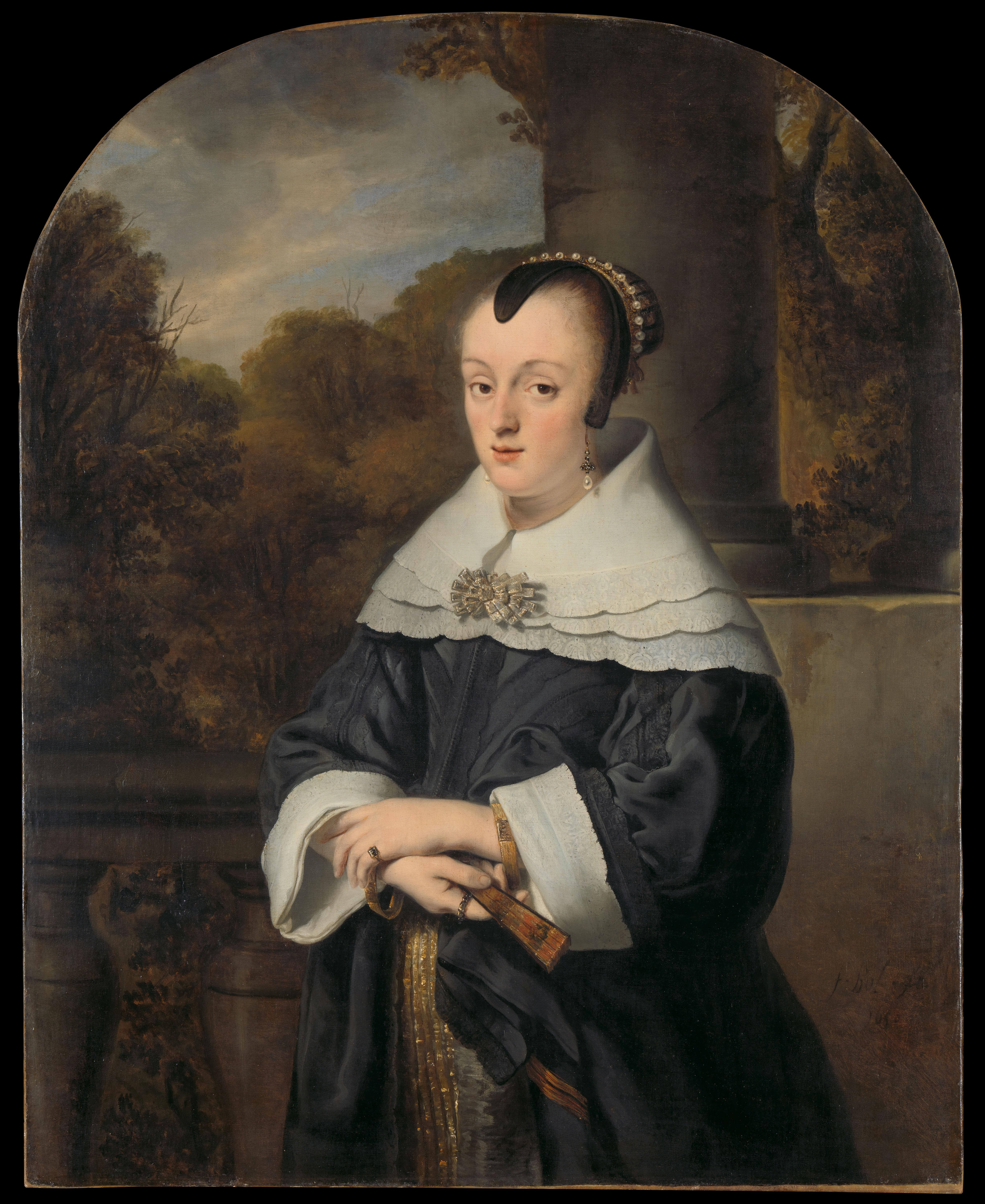 Maria Rey (1630/31-1703). Echtgenote van Roelof Meulenaer — Ferdinand Bol