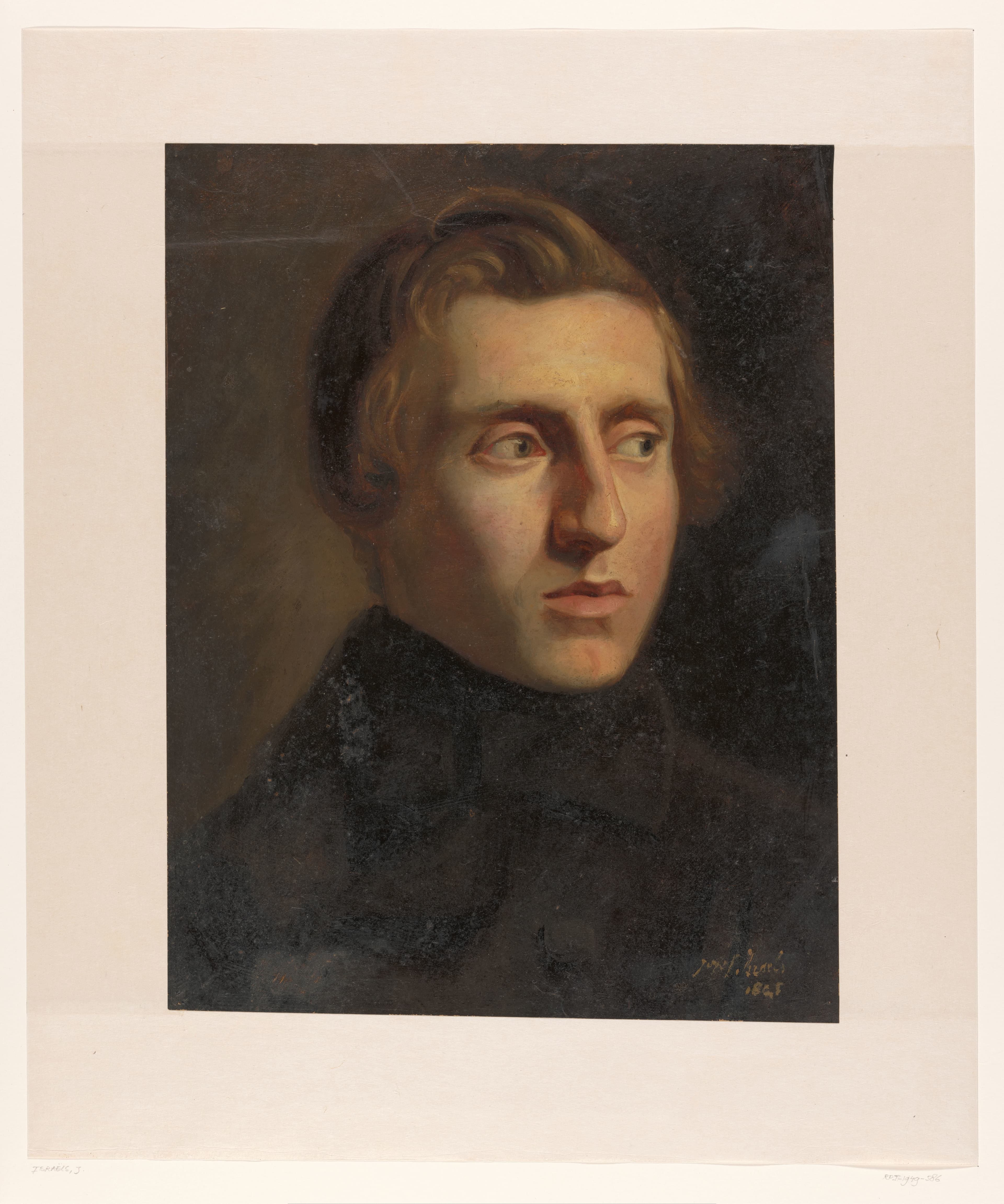 Portret van een jonge man — Jozef Israëls