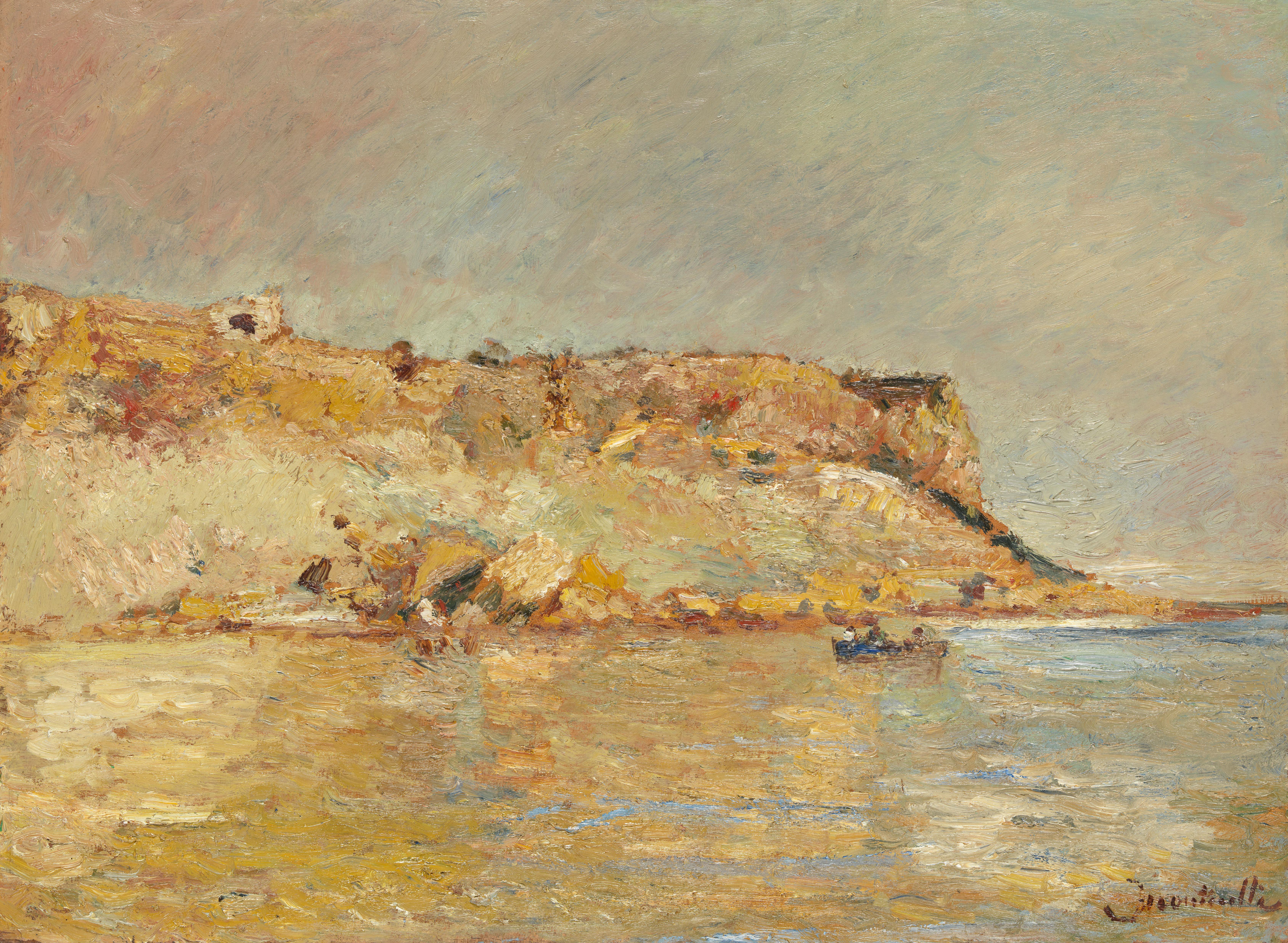 Kustgebergte — Adolphe Joseph Thomas Monticelli