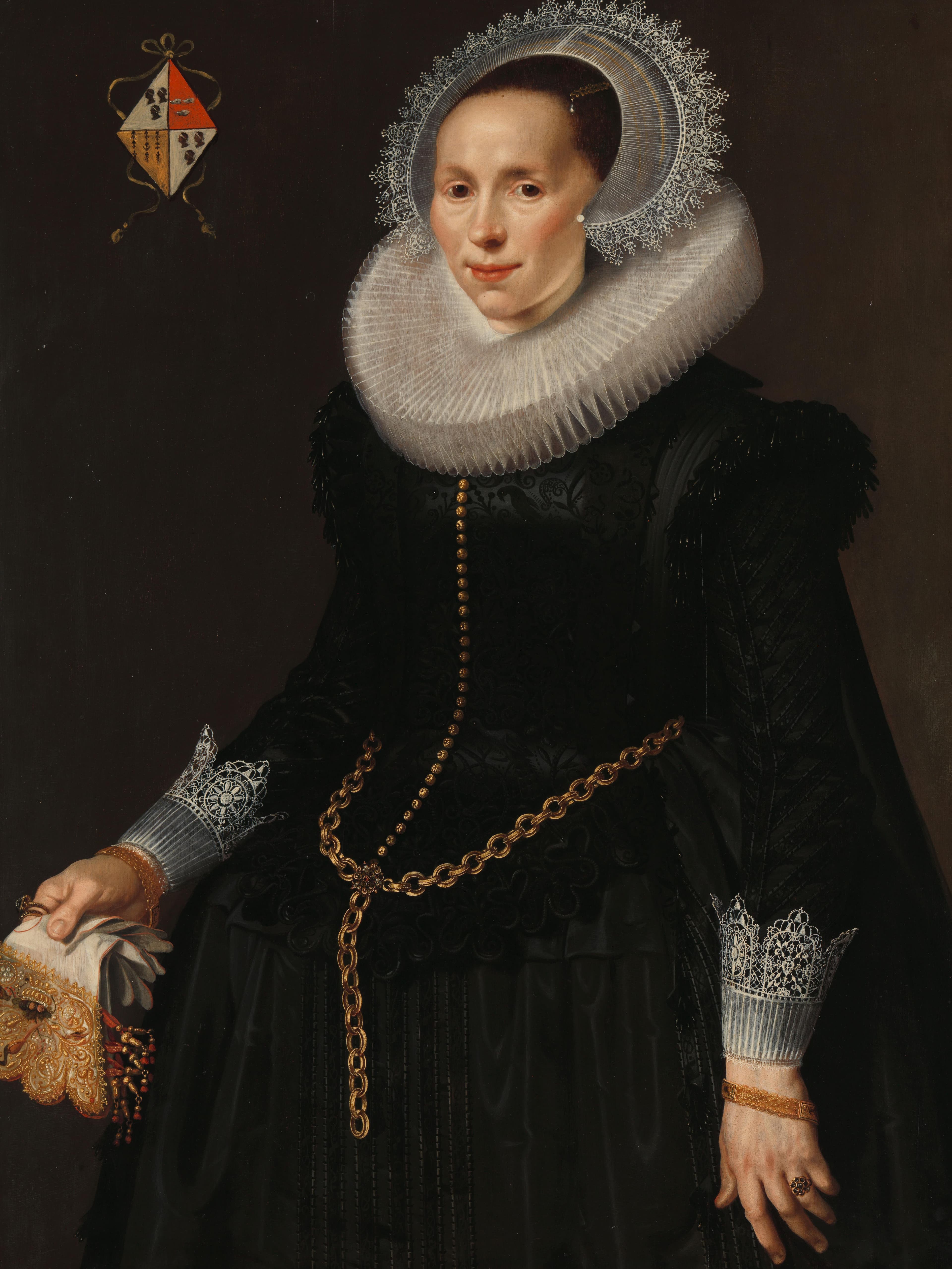 Portret van Johanna Le Maire (ca. 1601-60) — Nicolaes Eliasz Pickenoy