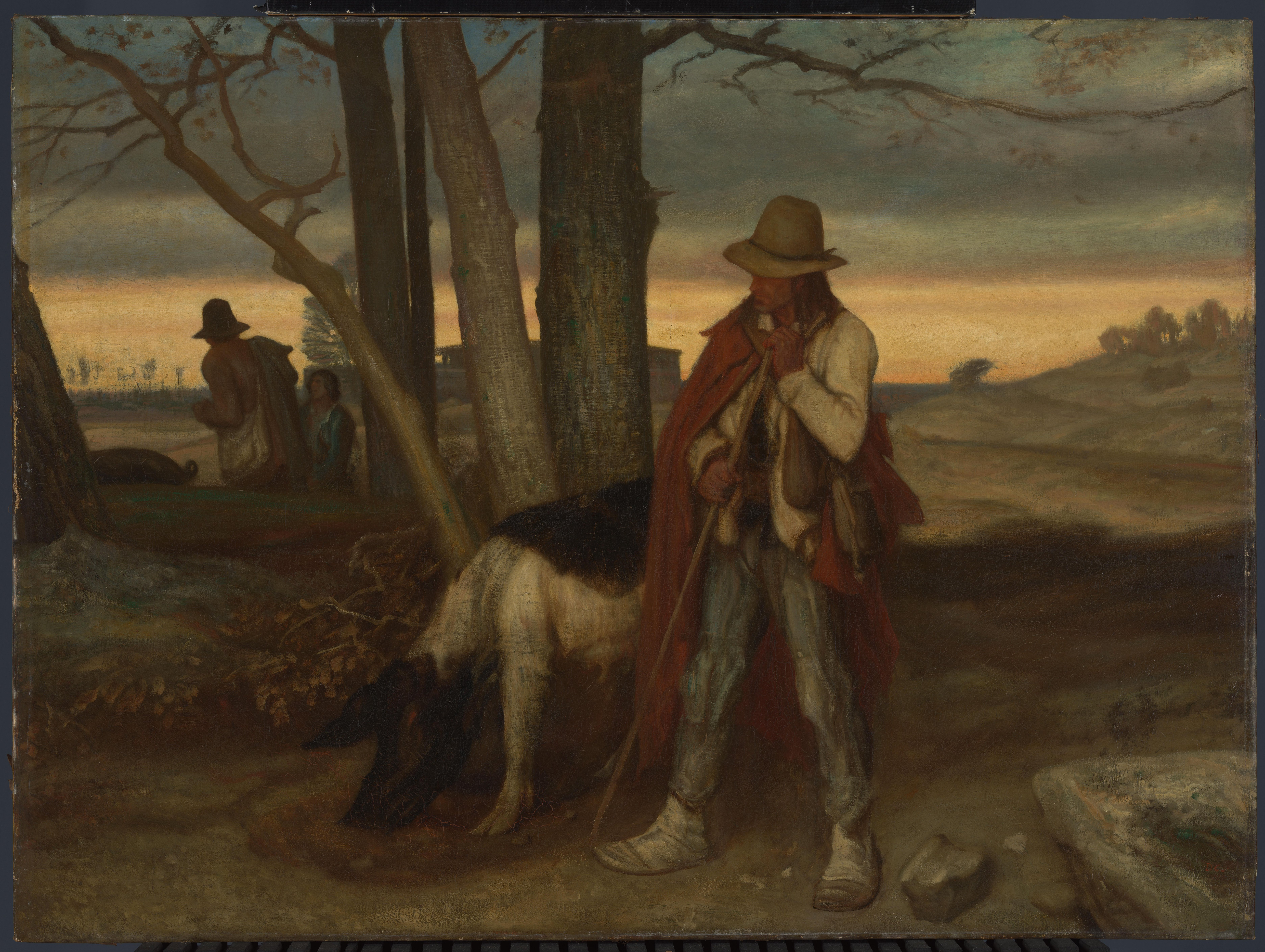 Searching for Truffles — Alexandre-Gabriel Decamps