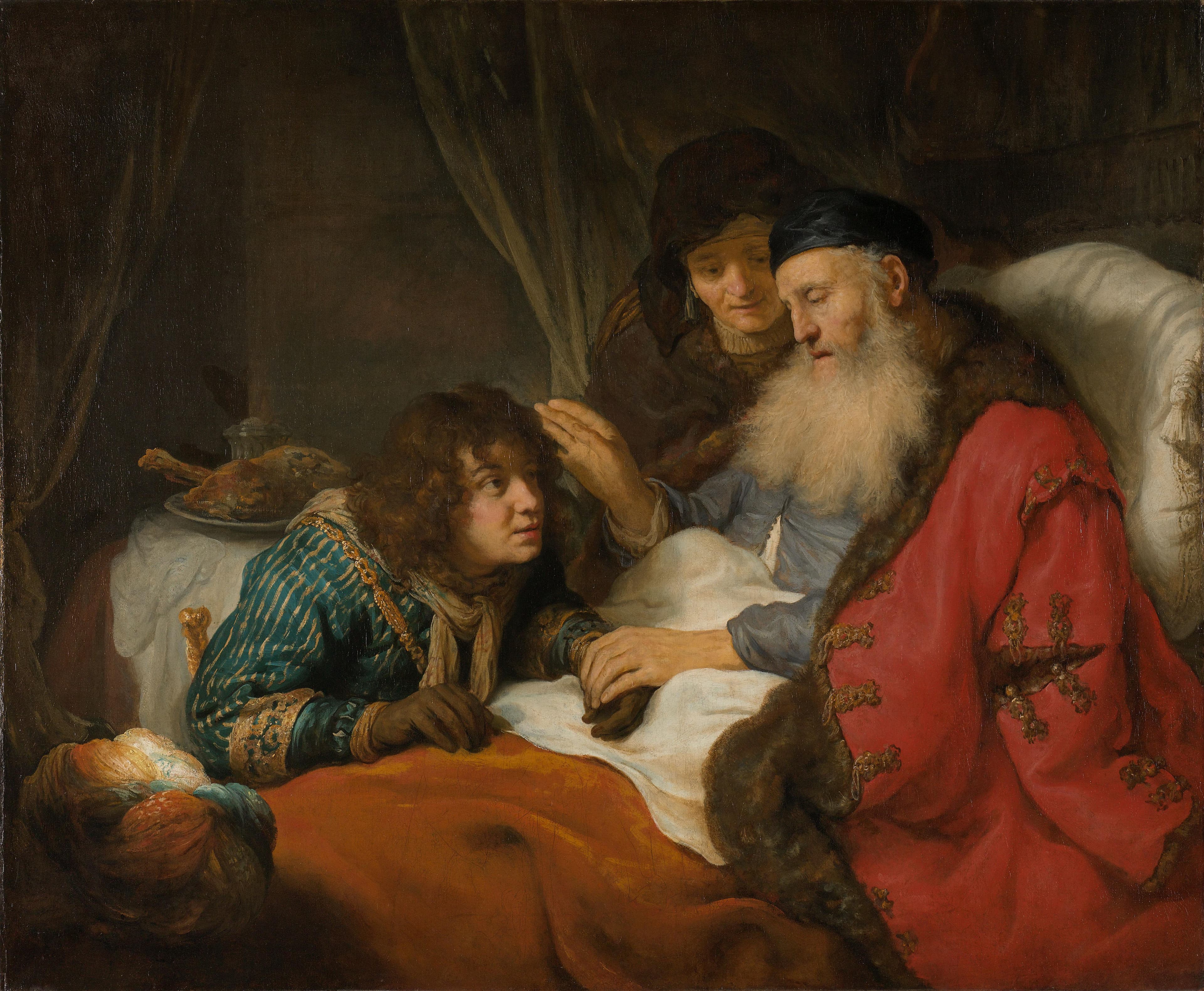 Isaak zegent Jakob — Govert Flinck