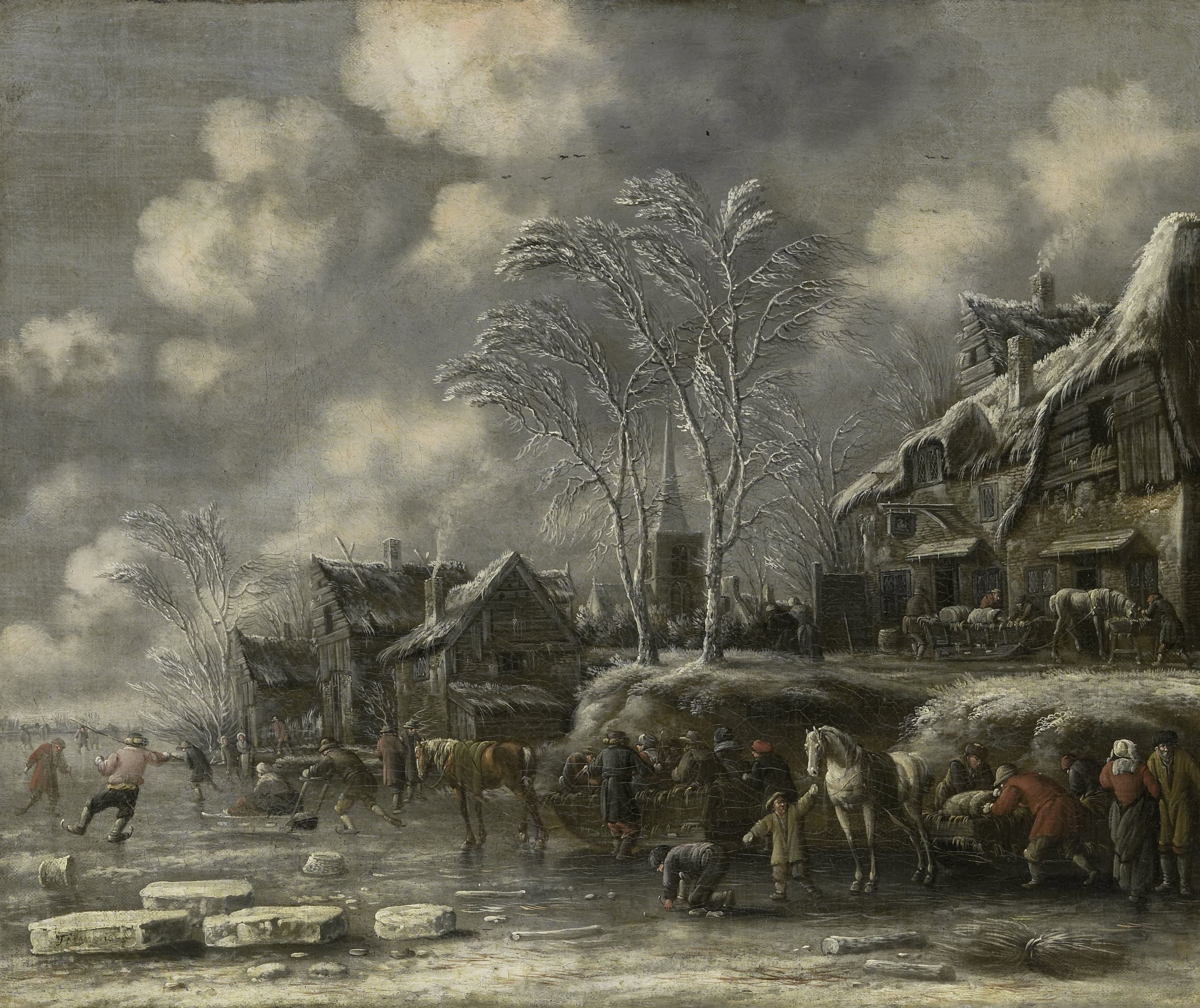 Winter Scene — Thomas Heeremans