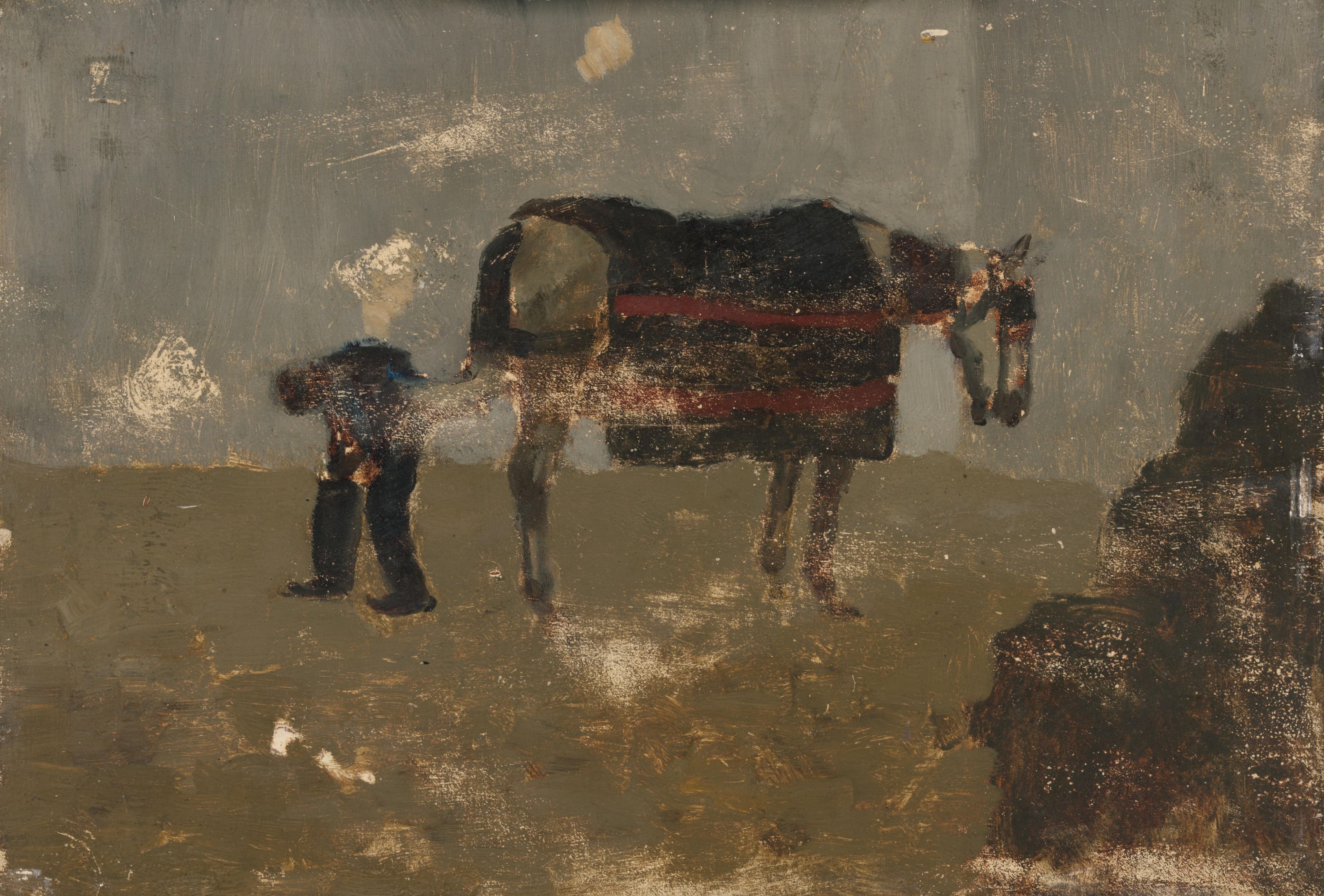 Blacksmith with Gray — George Hendrik Breitner