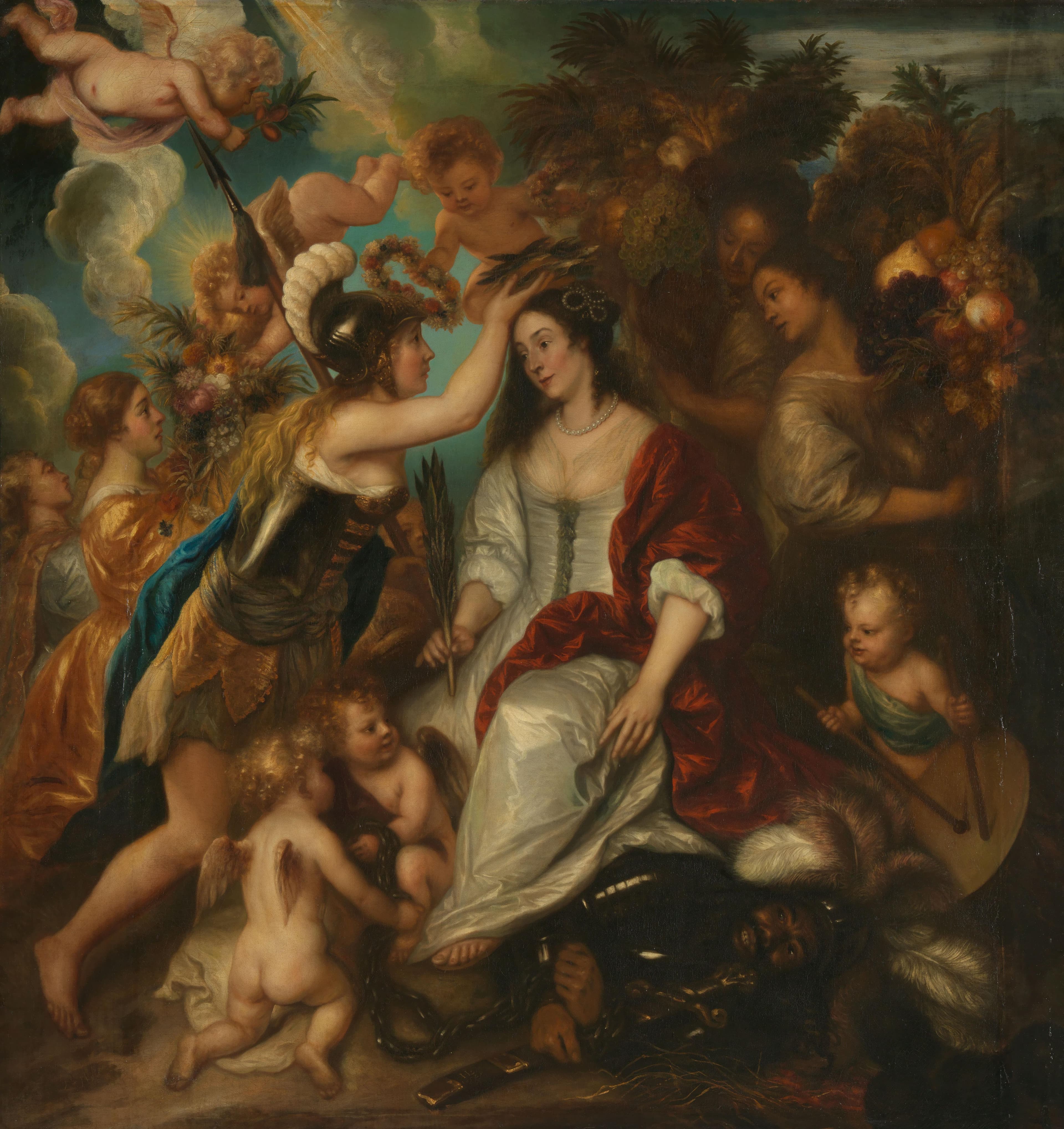 Allegorie op de vrede — Jan Lievens