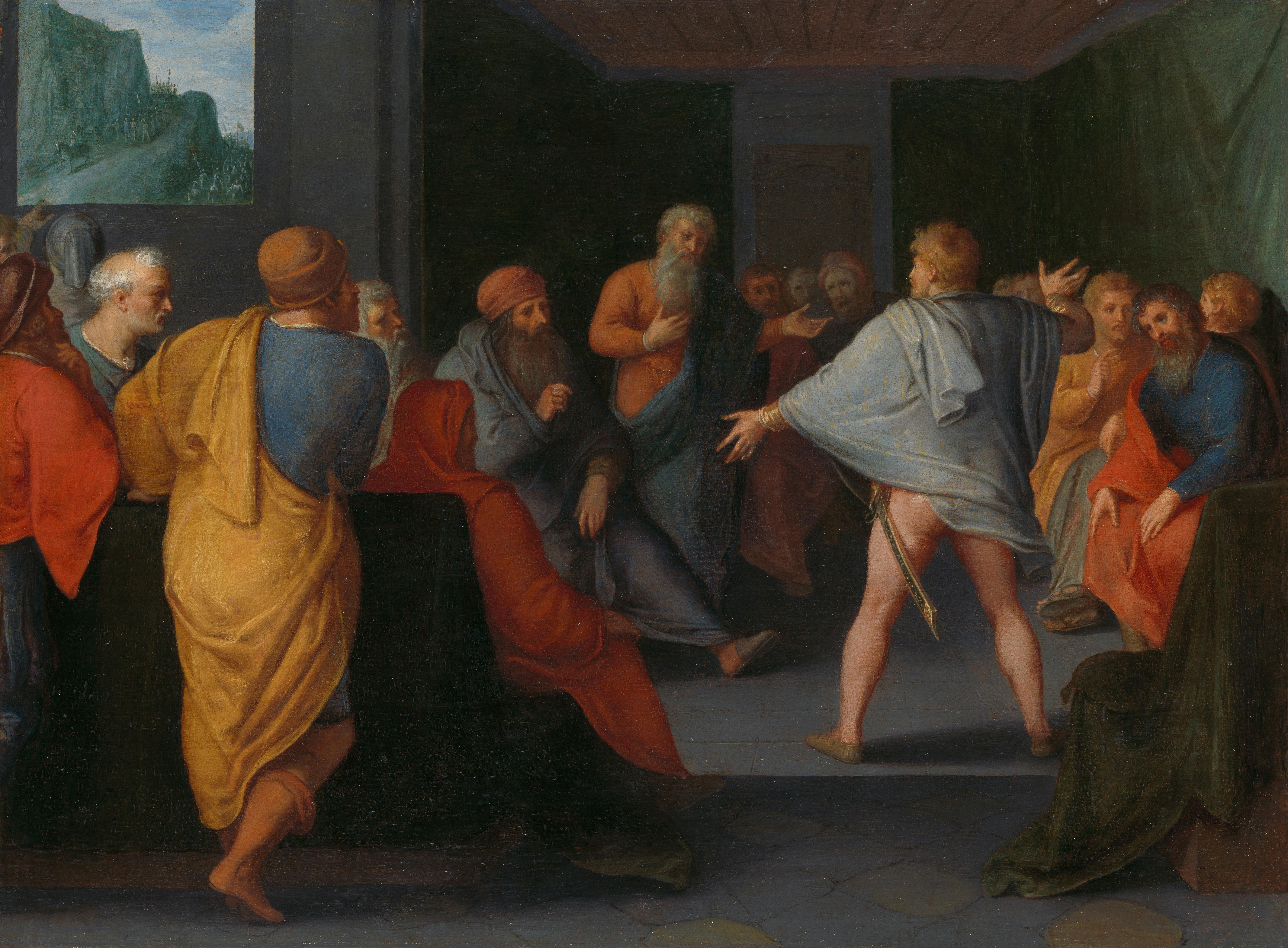 one of a series of twelve on the Insurrection of the Batavians against the Romans " — Otto van Veen