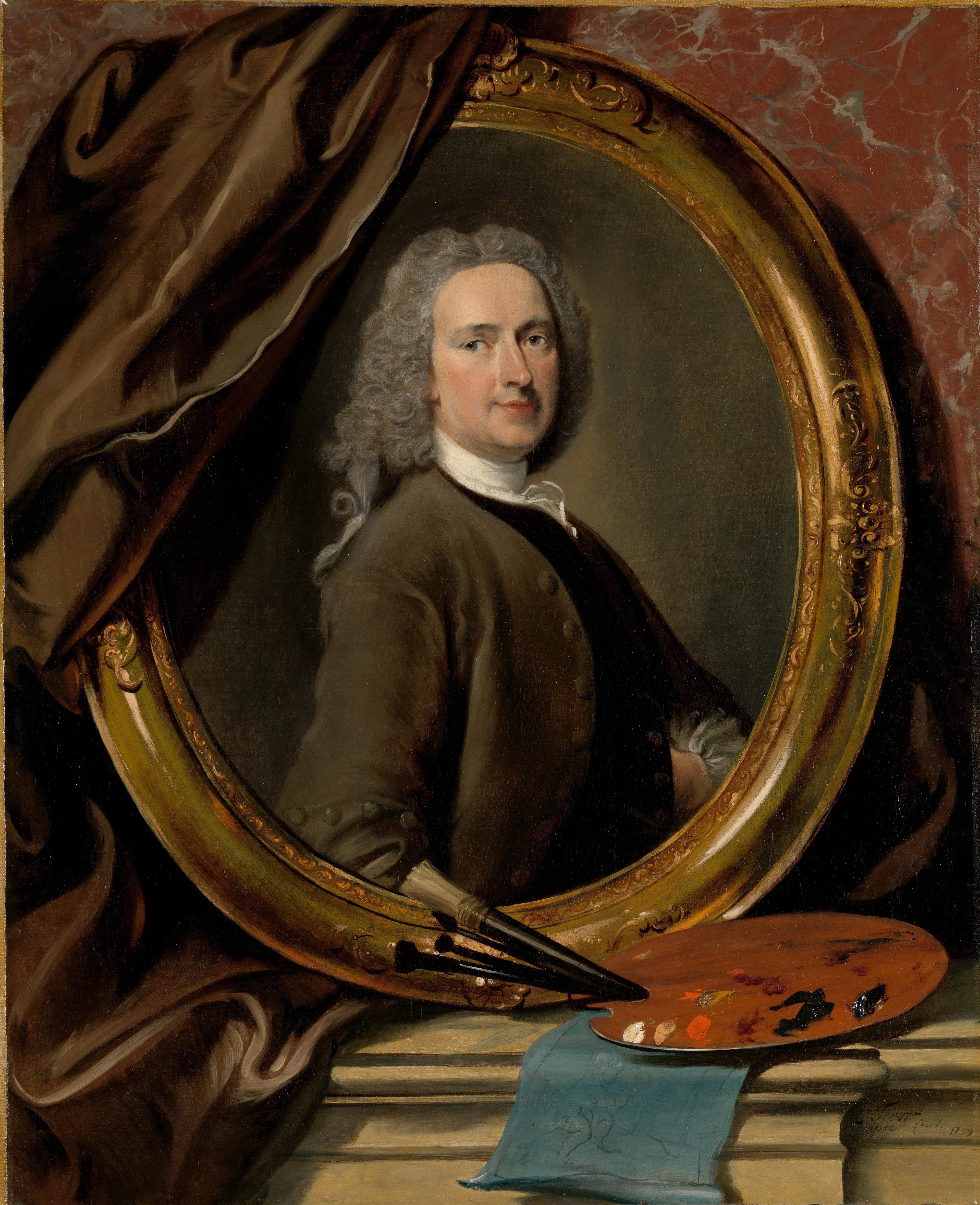 Zelfportret — Cornelis Troost