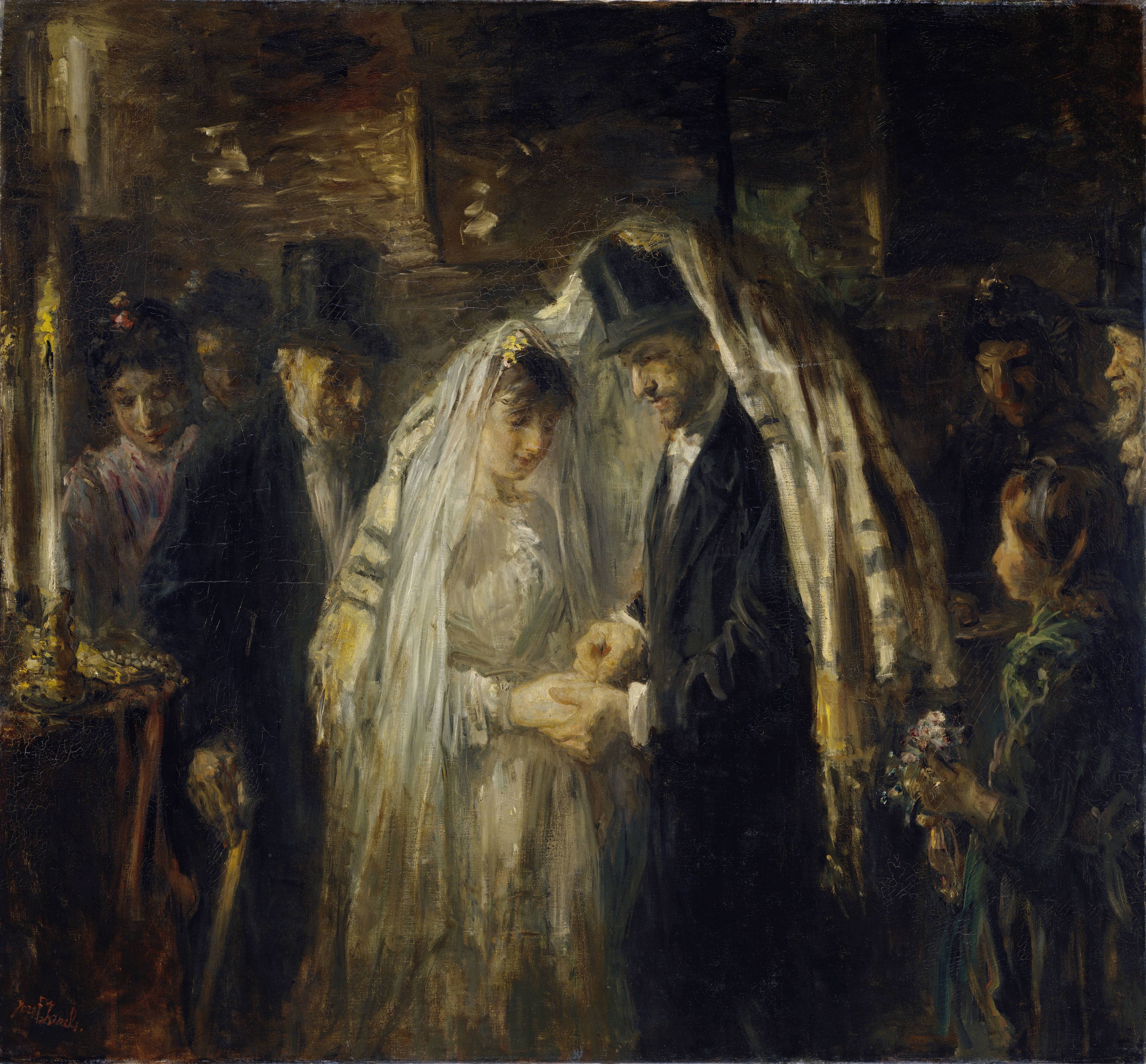 Joodse bruiloft — Jozef Israëls