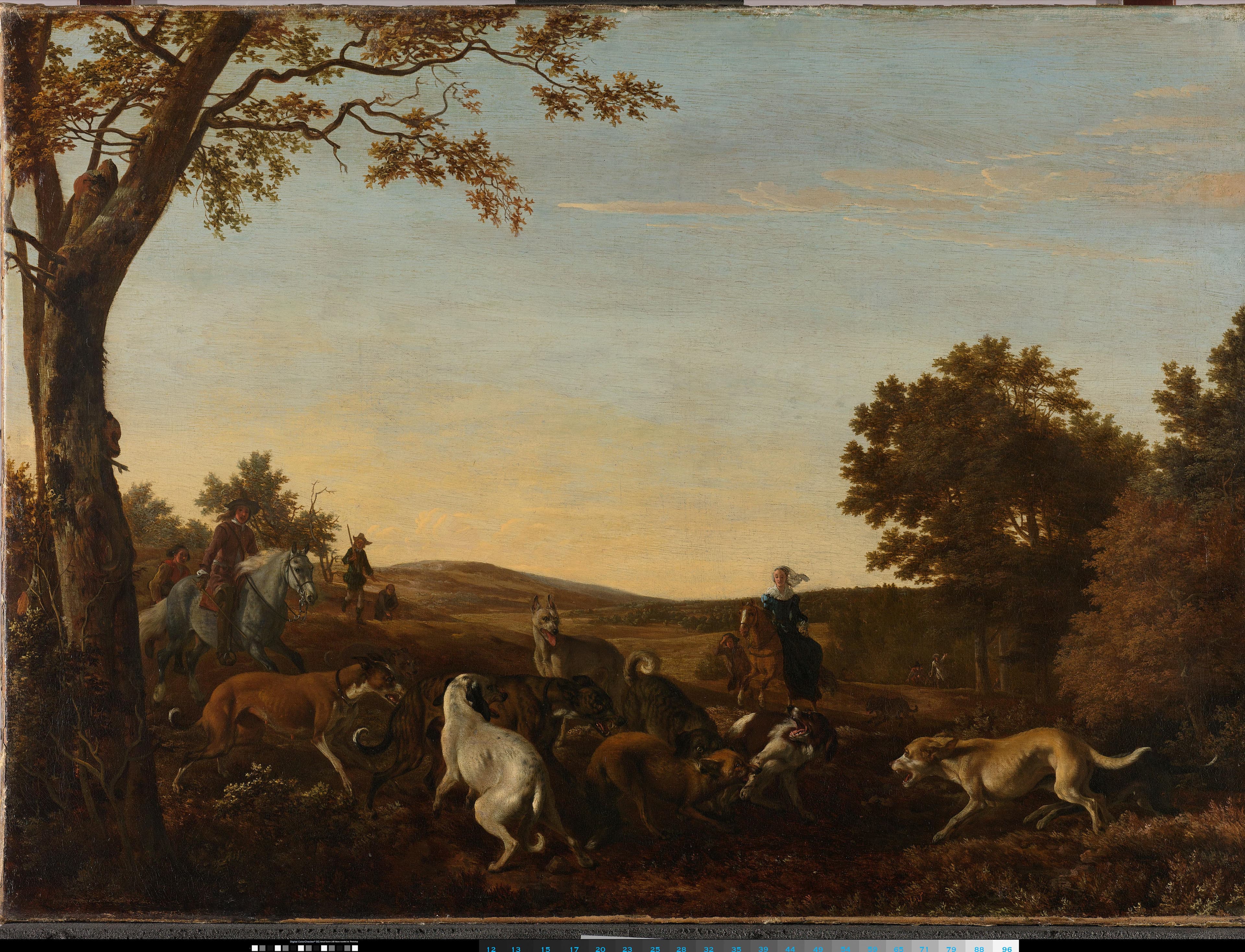 The Fox Hunt — Ludolf de Jongh