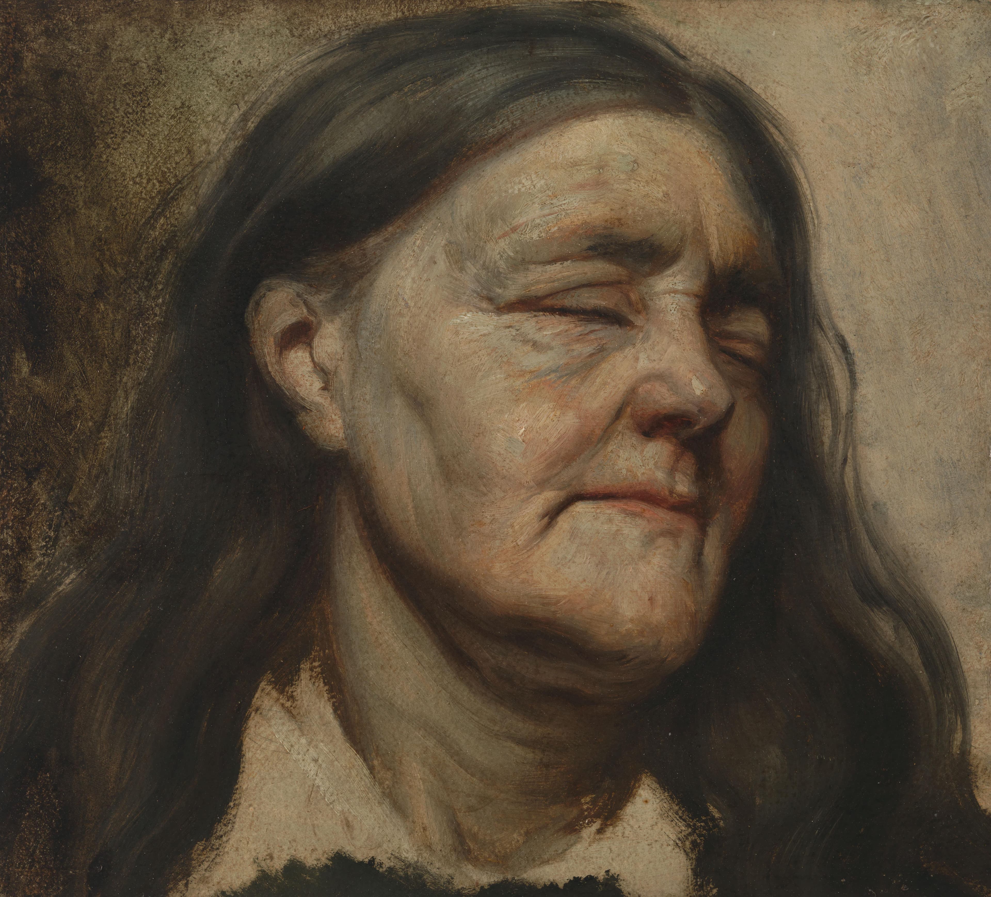Study of an Old Woman — Matthijs Maris