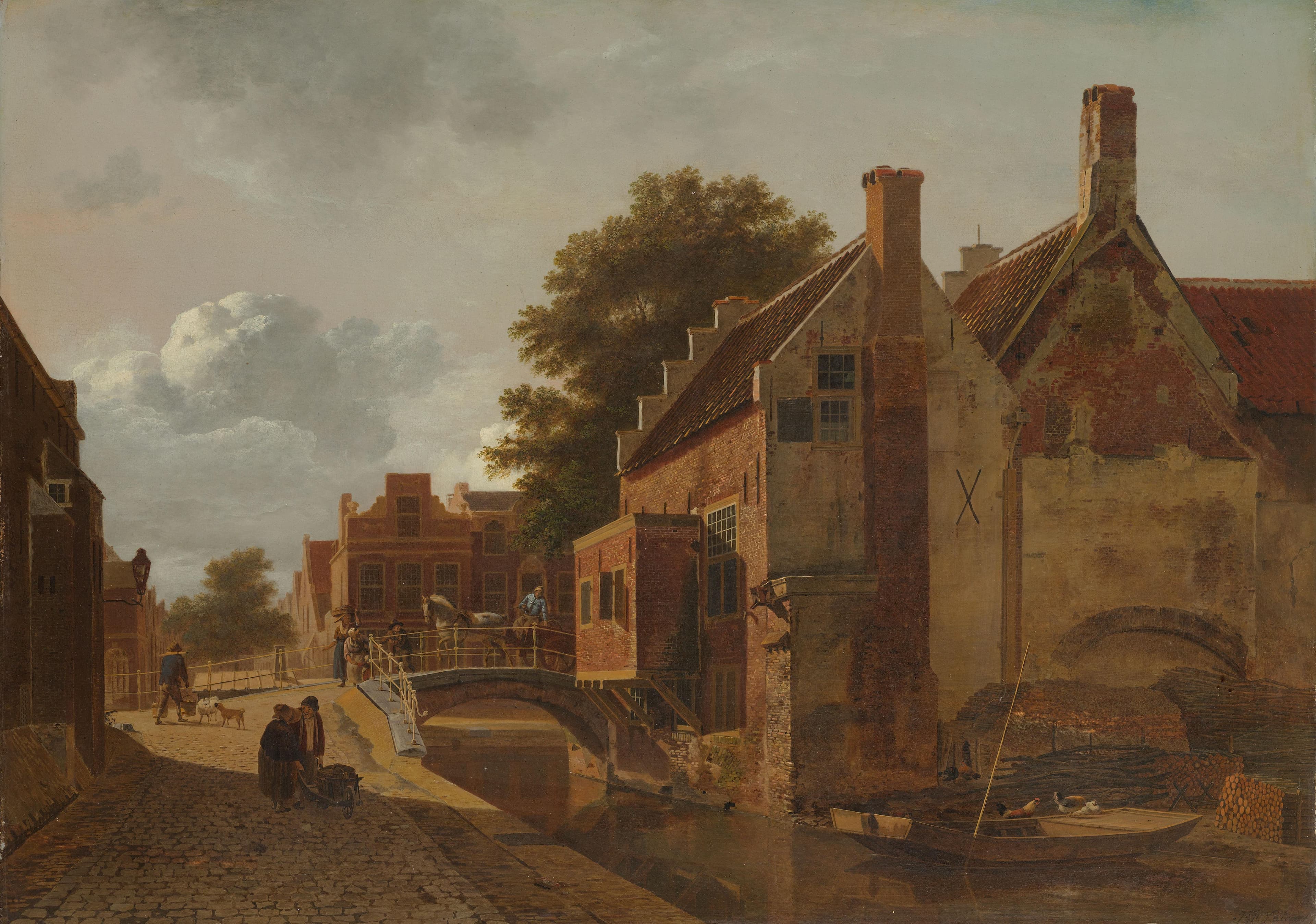 The Kalvermarkt, The Hague — Jean François Valois