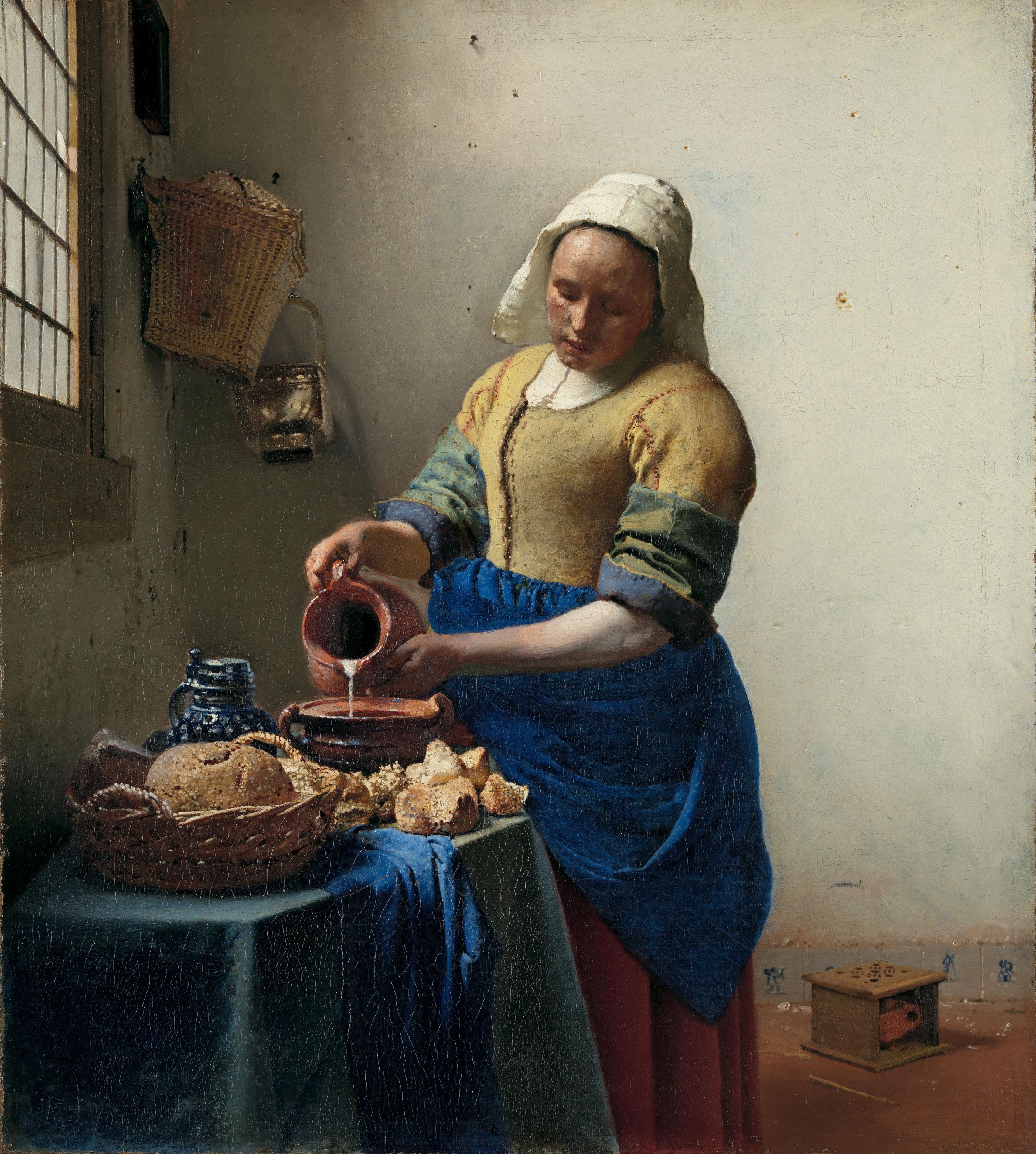 The Milkmaid — Johannes Vermeer