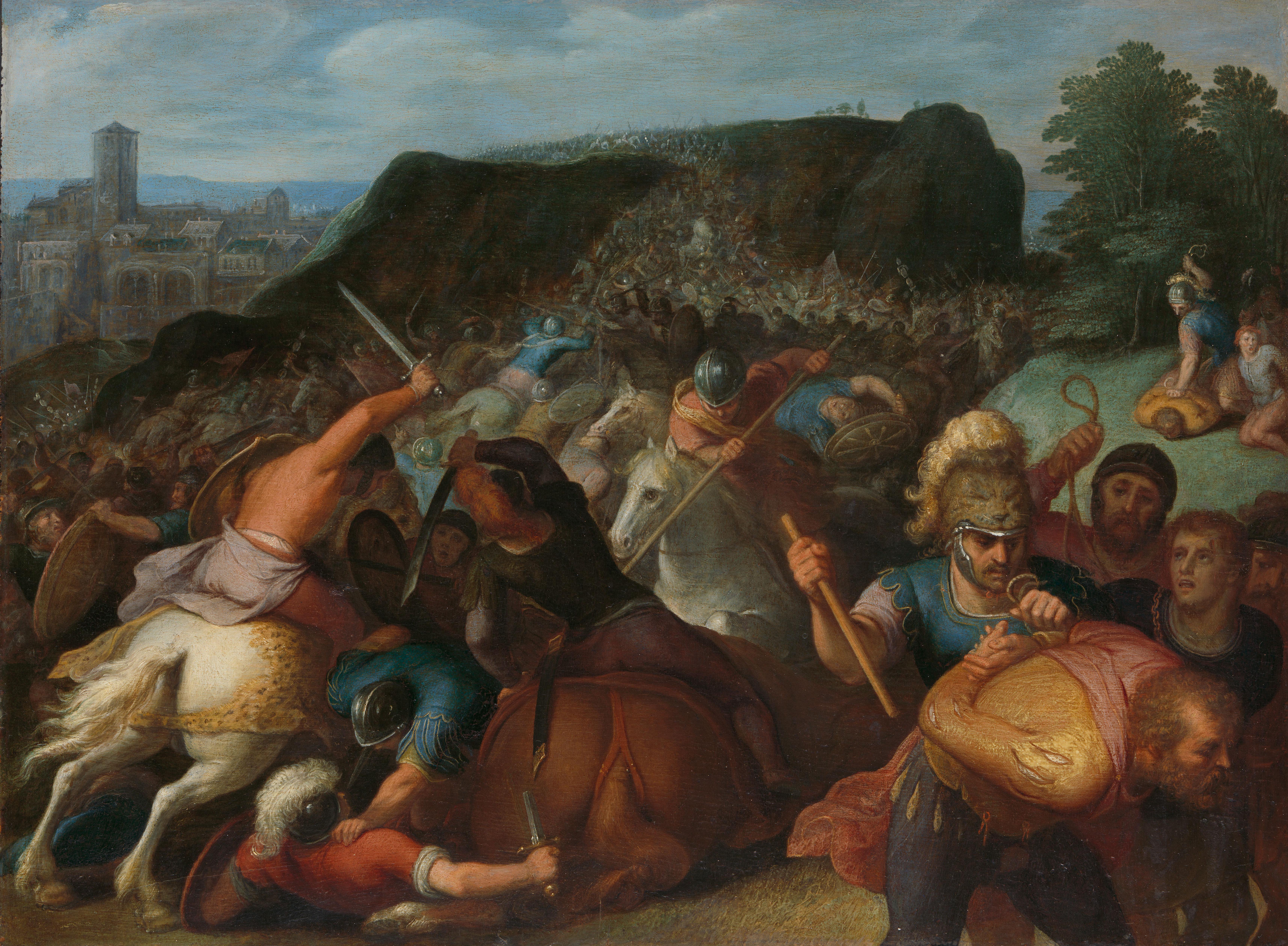 Valentinus wordt krijgsgevangen gemaakt — Otto van Veen