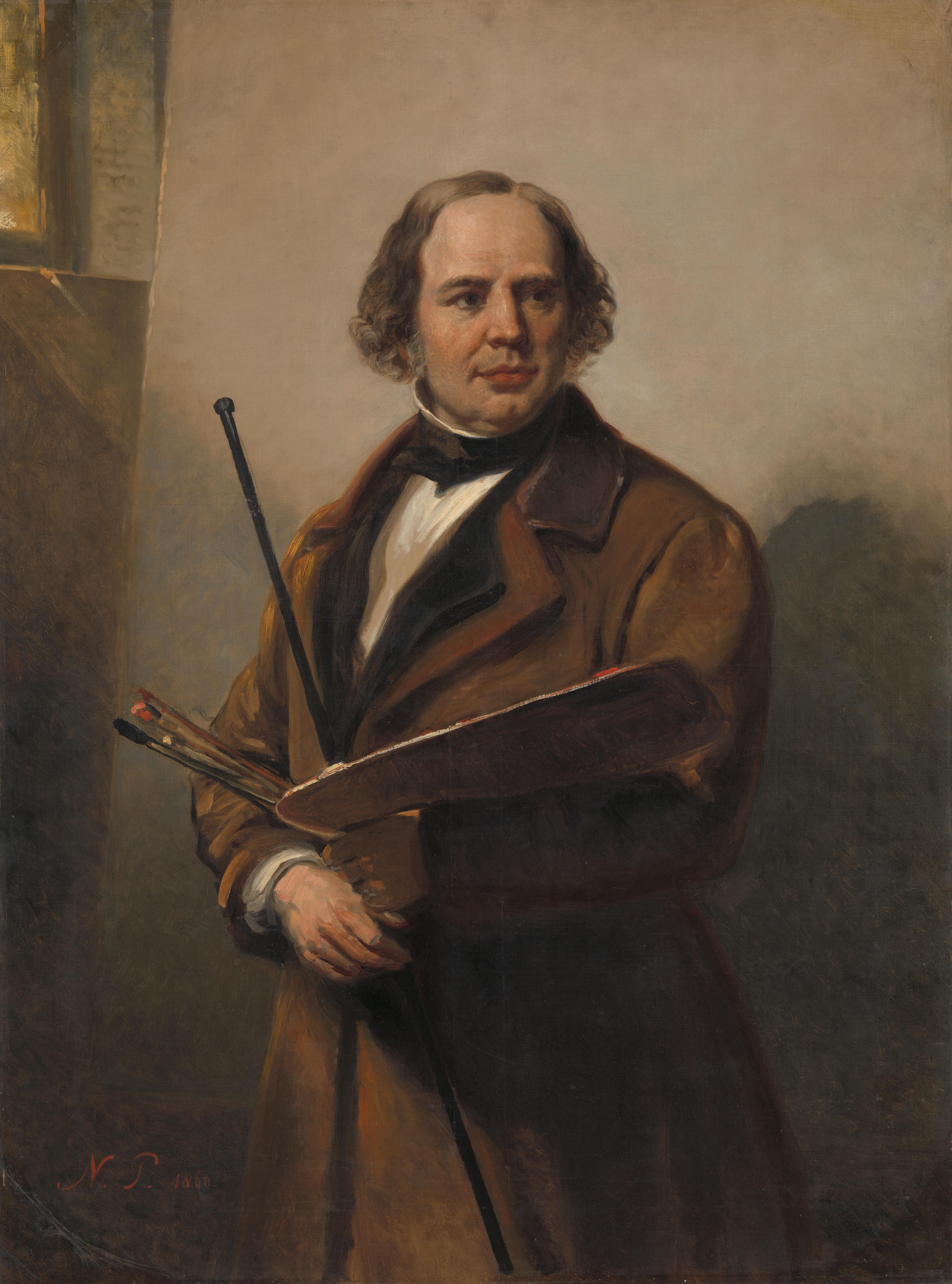 Jan Willem Pieneman (1779-1853). Schilder, vader van Nicolaas Pieneman — Nicolaas Pieneman