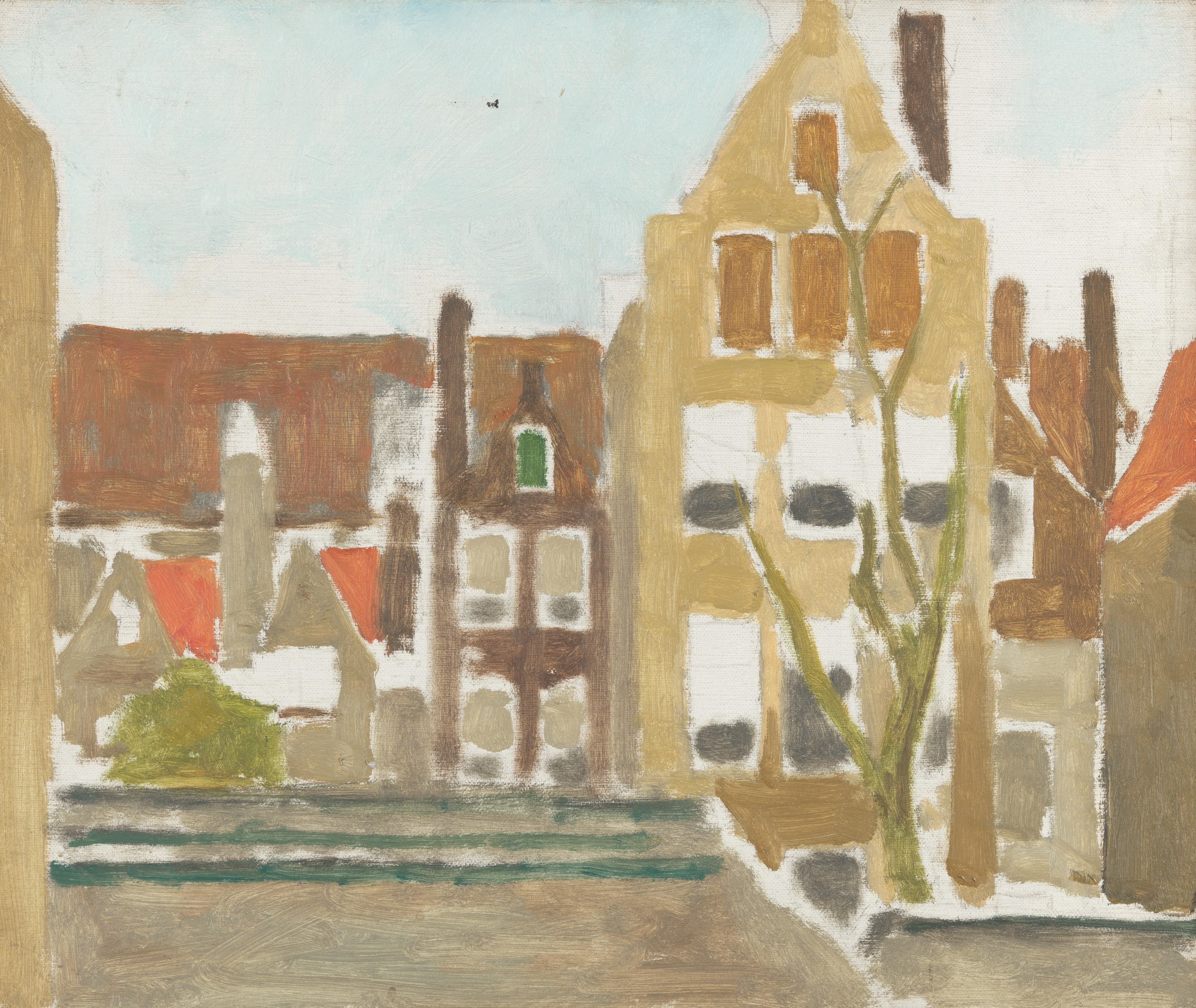 A Group of Houses — George Hendrik Breitner