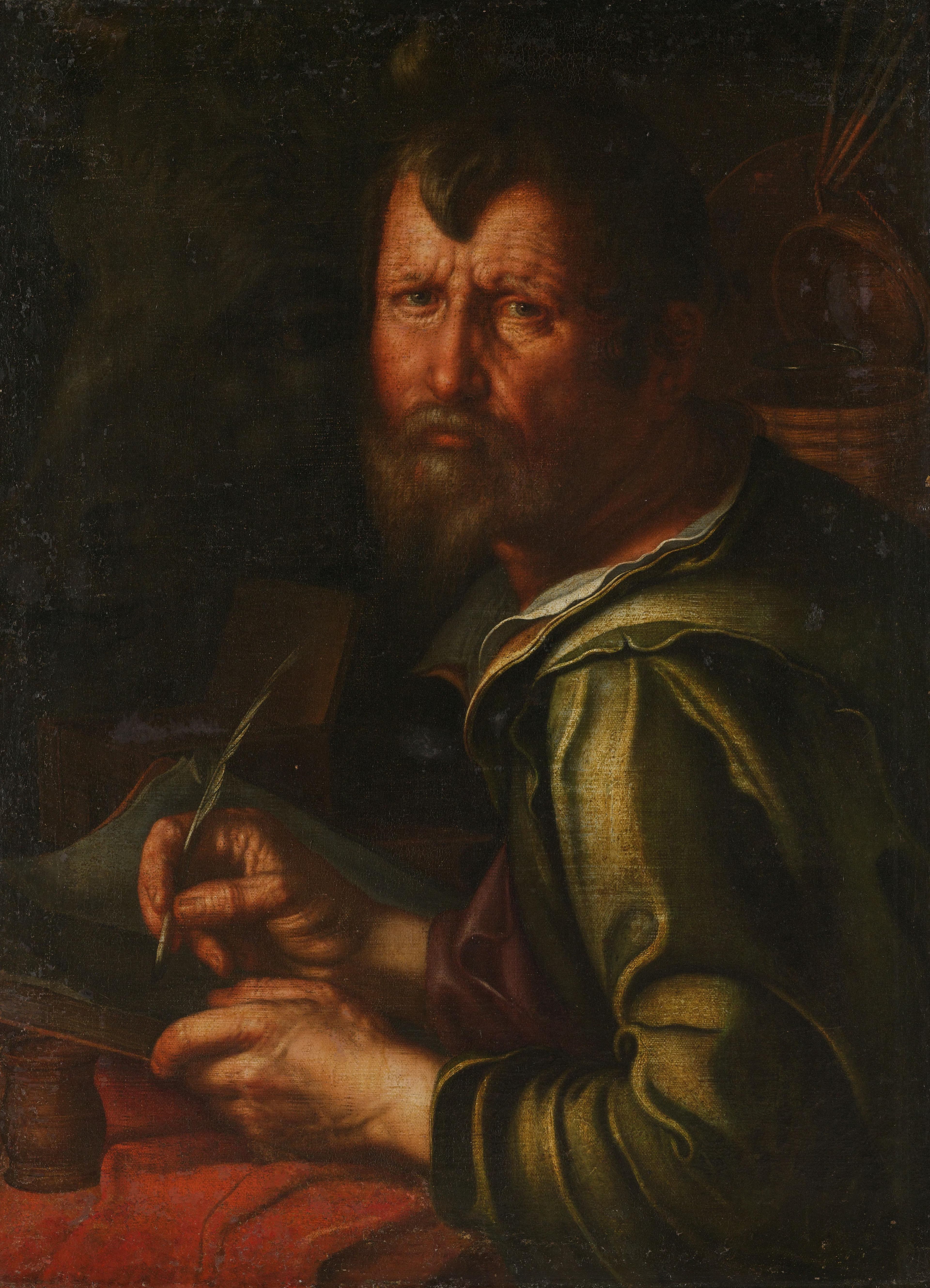 De evangelist Lucas — Joachim Wtewael
