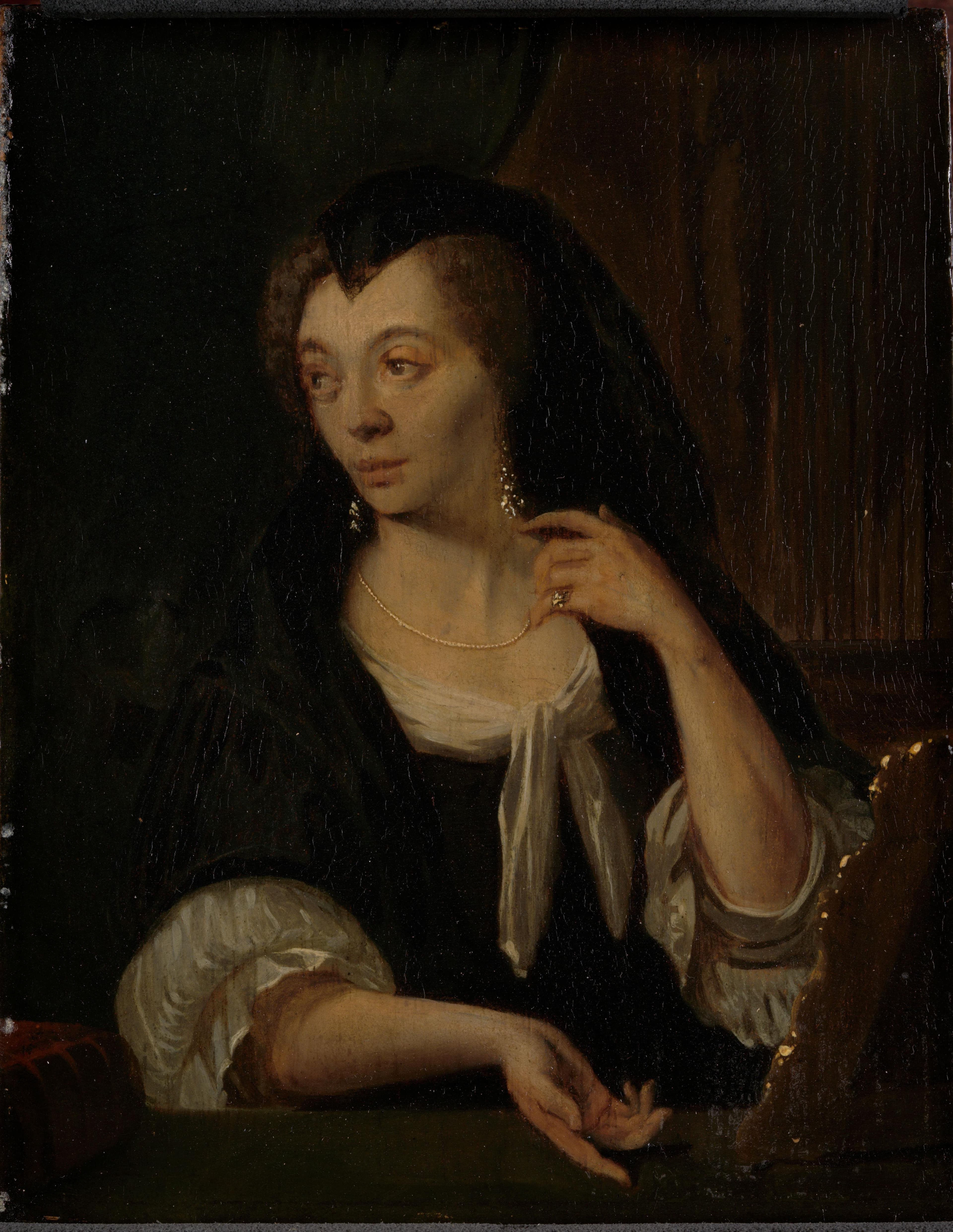 Anna de Hooghe (1645-1717). Vierde echtgenote van de schilder — Ludolf Bakhuysen