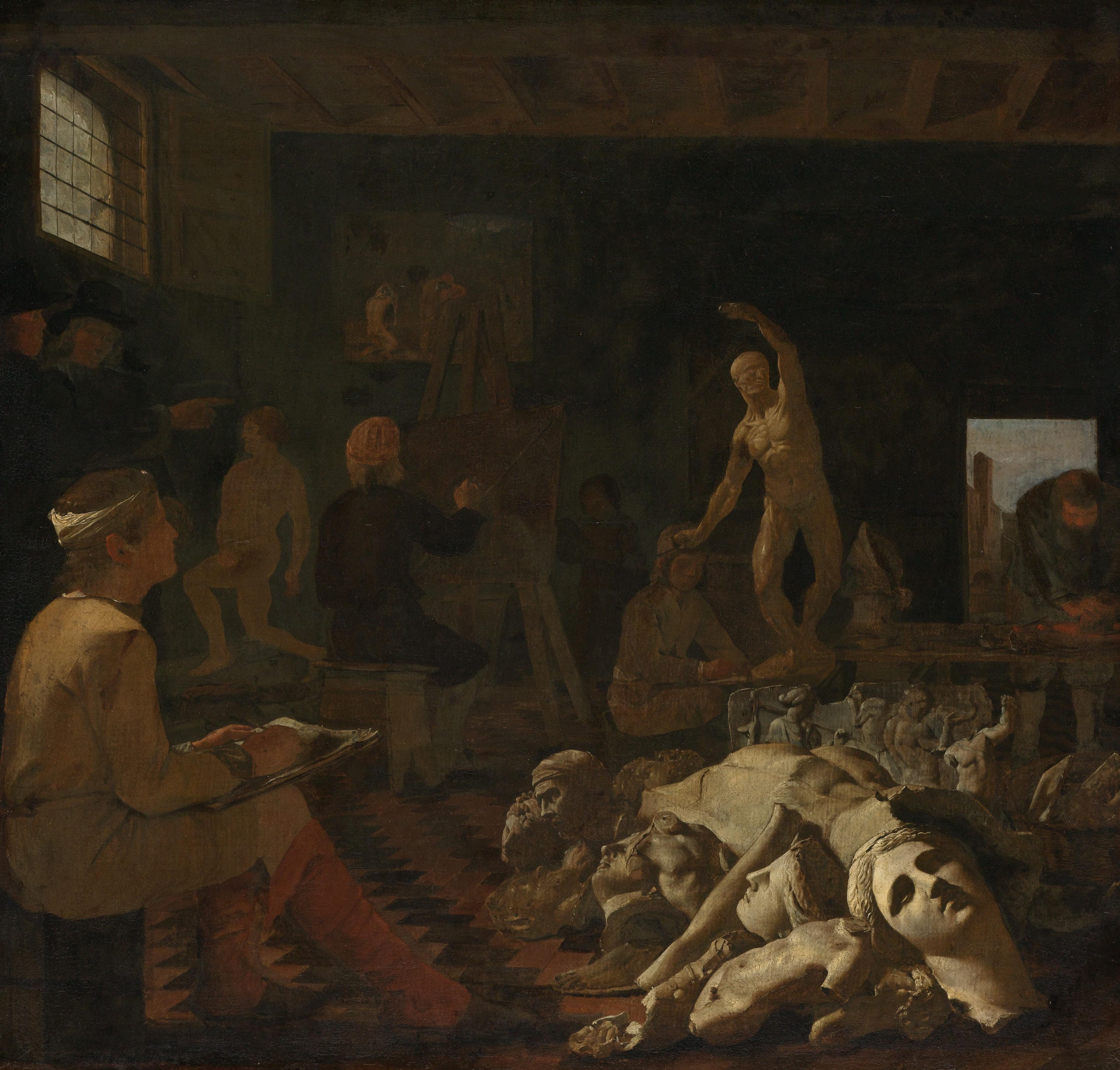 A Painter’s Studio — Michael Sweerts