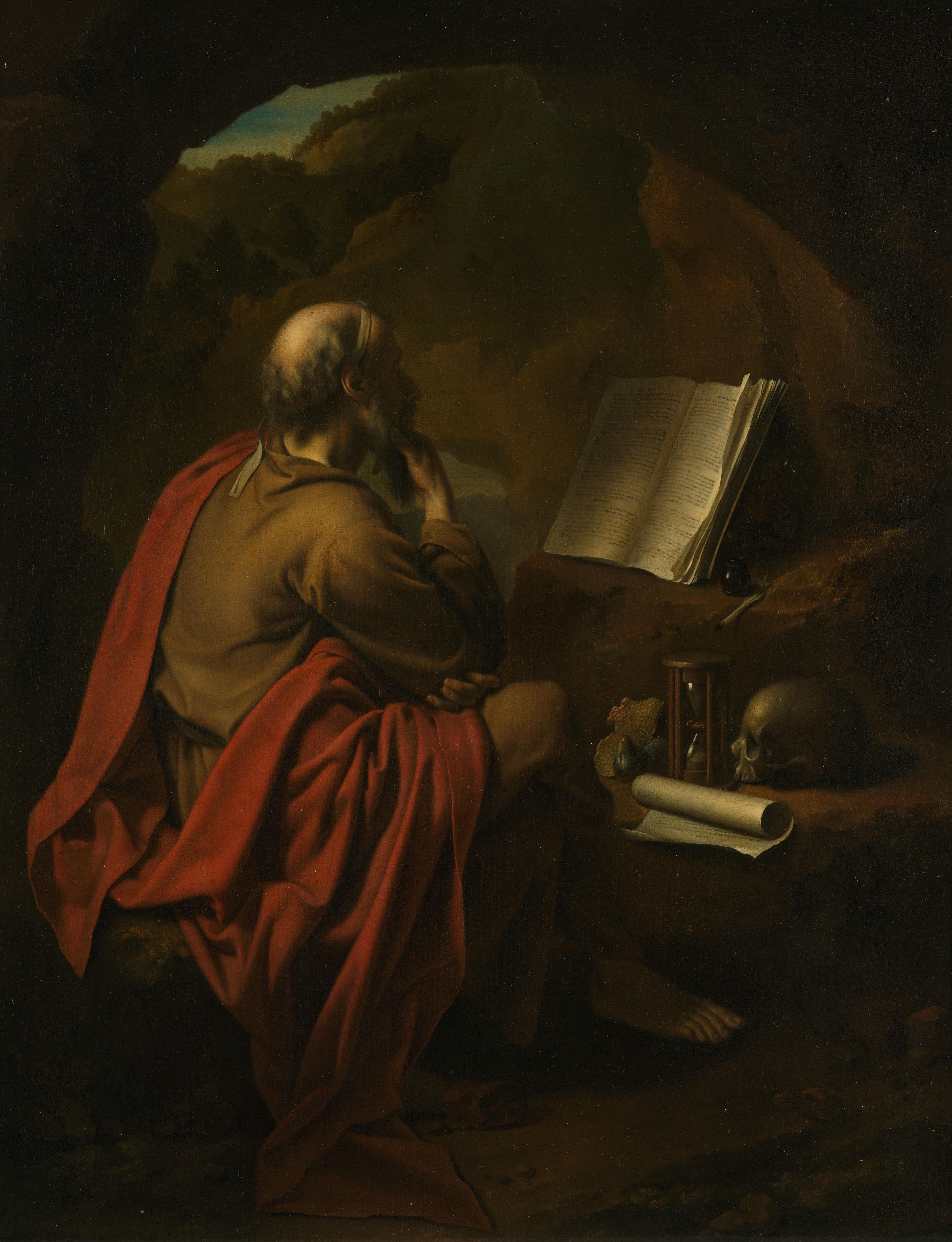 St Jerome — Pieter van der Werff