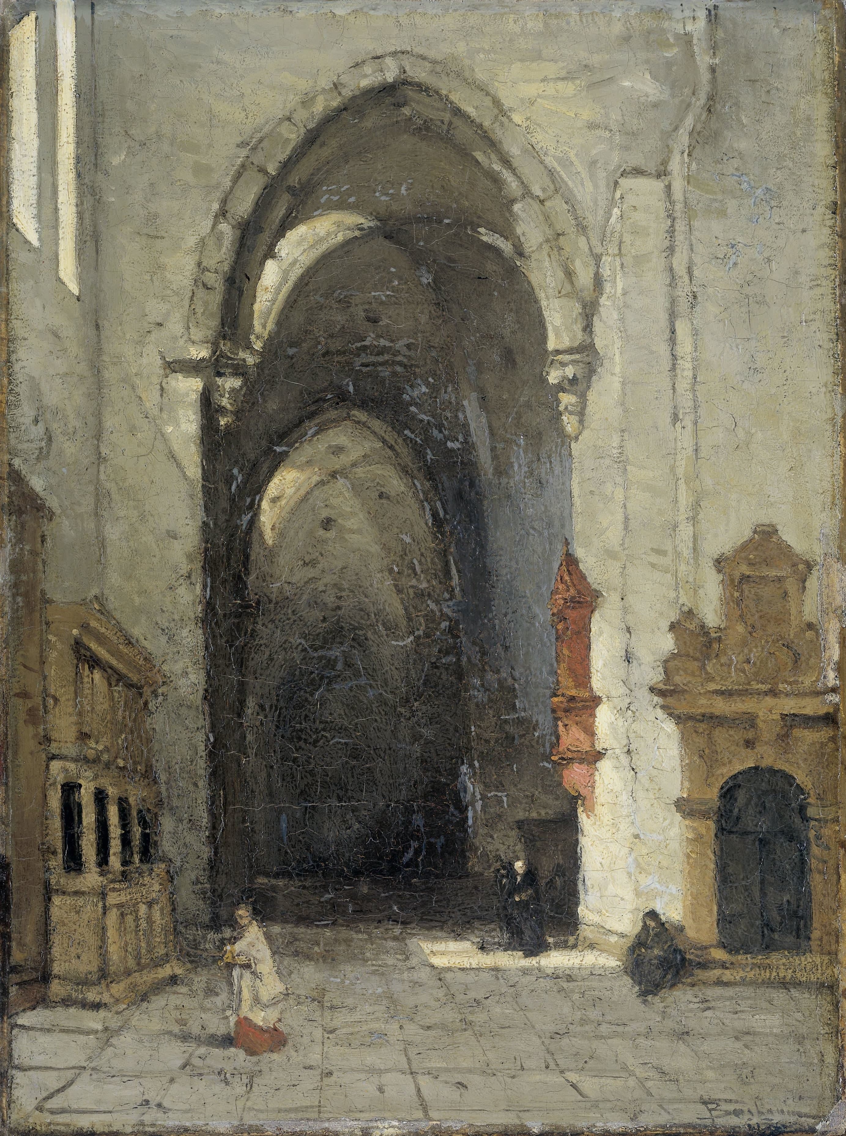 Interieur van de Domkerk te Trier — Johannes Bosboom