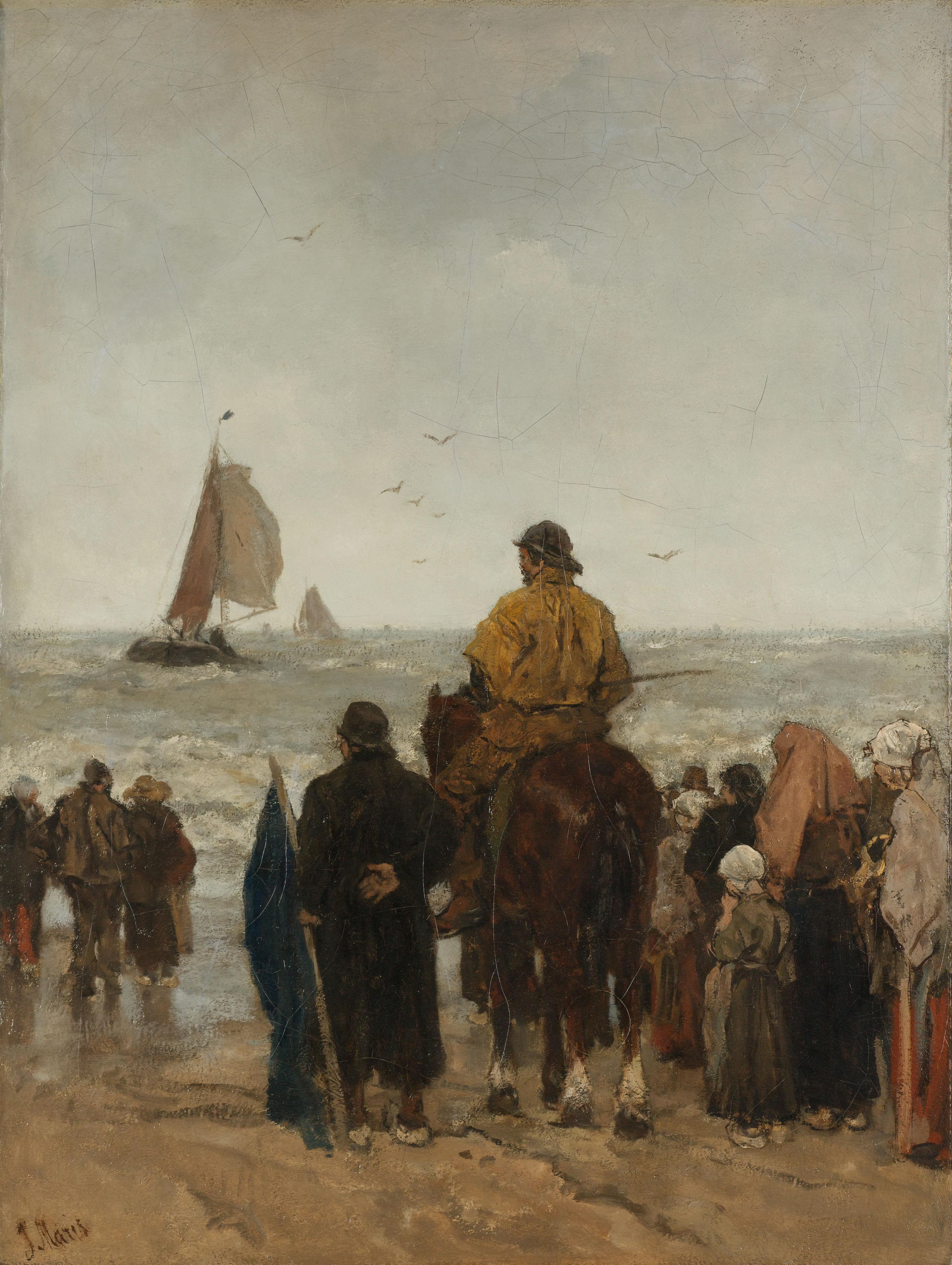 Aankomst der boten — Jacob Maris