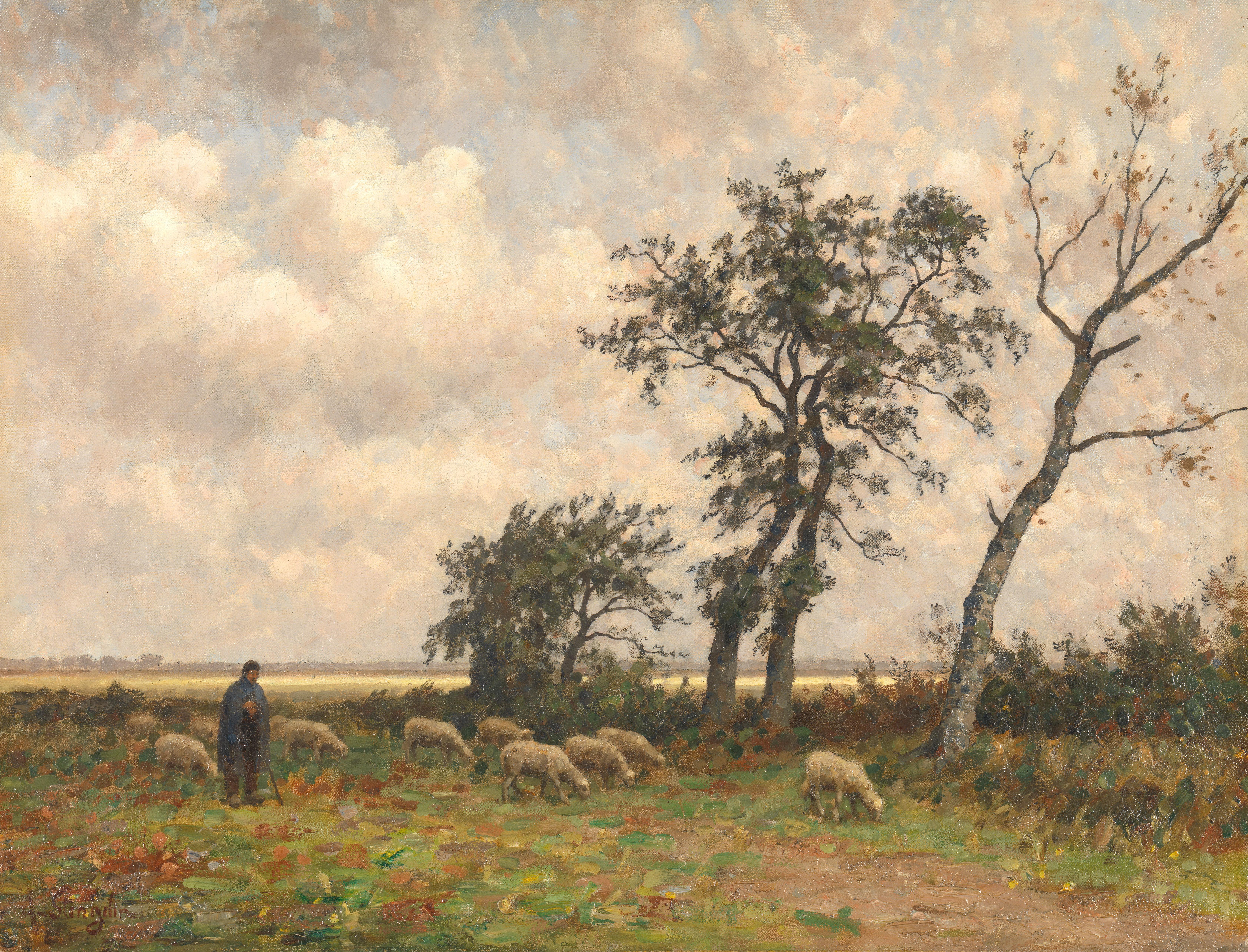 Landschap in Drenthe — Alphonse Stengelin