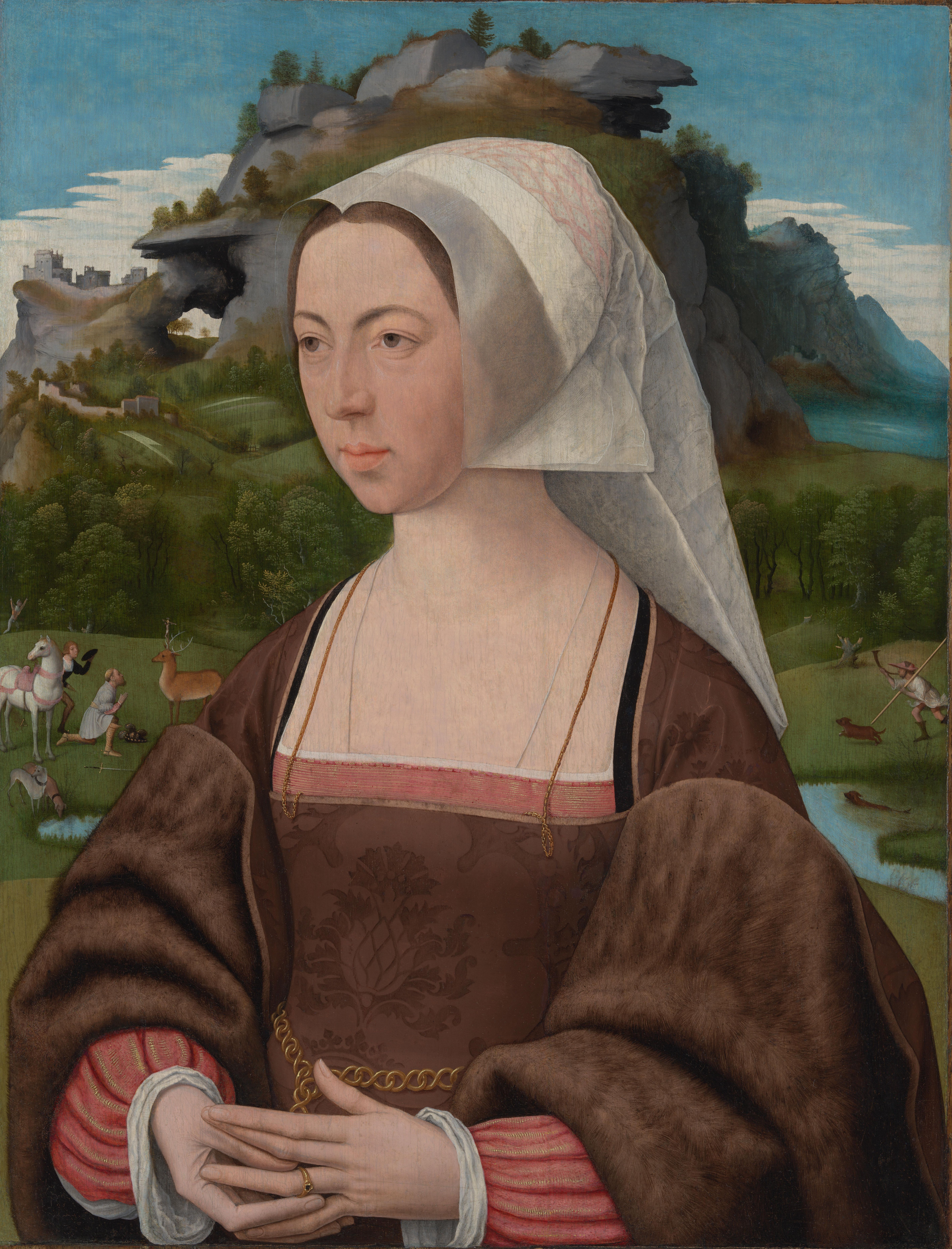A Woman — Jan Jansz Mostaert
