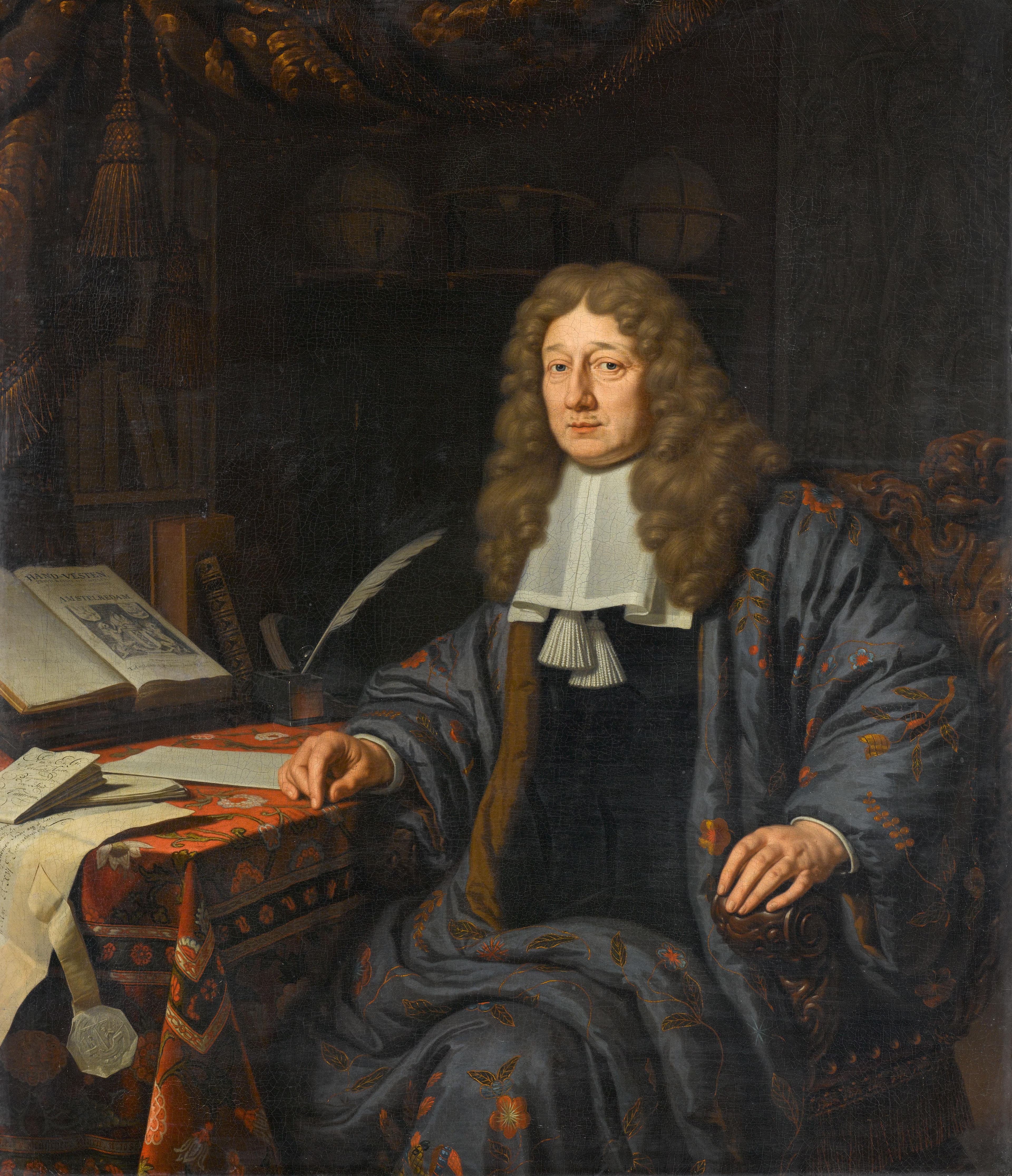 Portret van Johannes Hudde — Michiel van Musscher