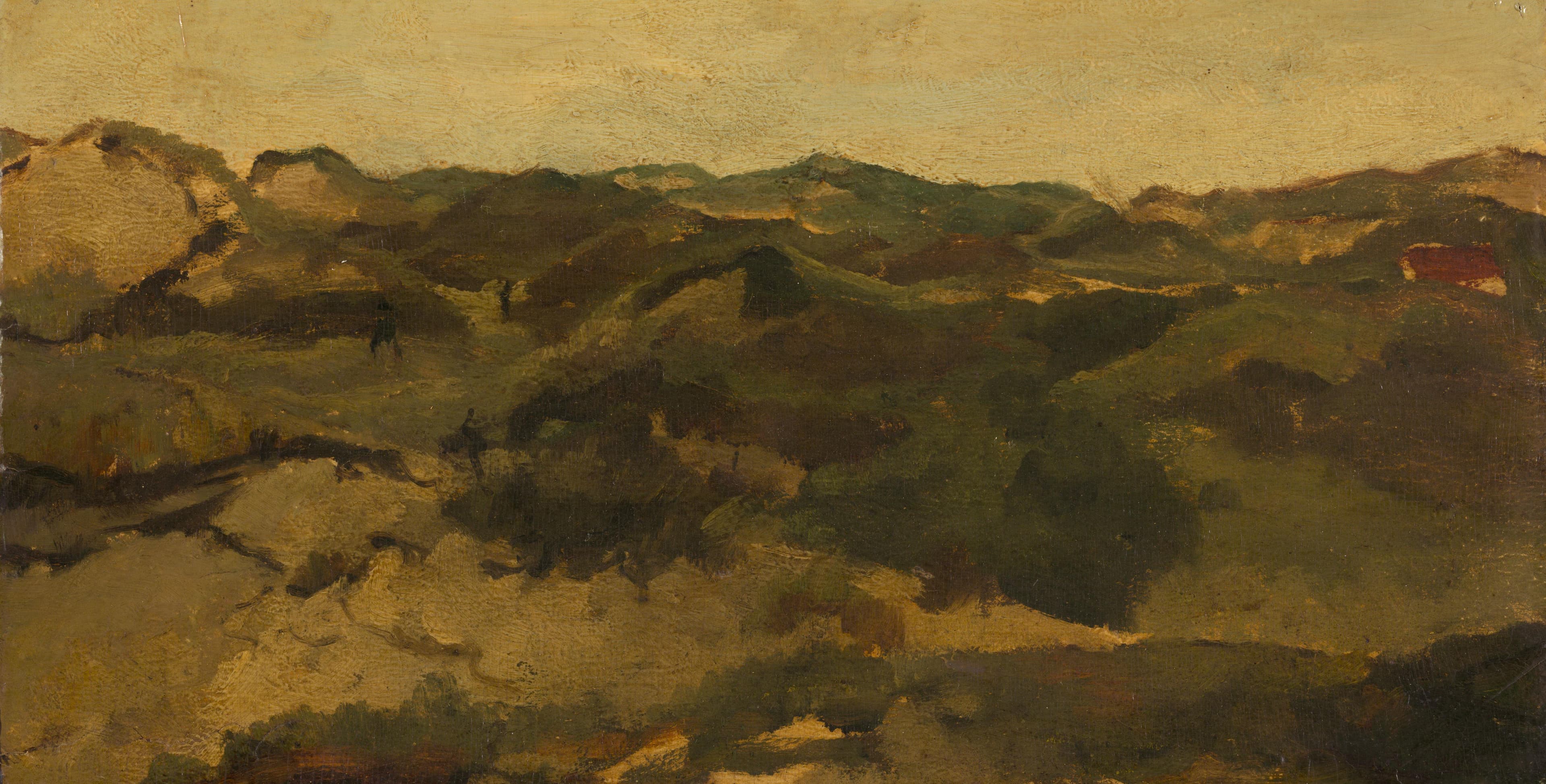A Heath Landscape, Presumably in Drenthe — George Hendrik Breitner