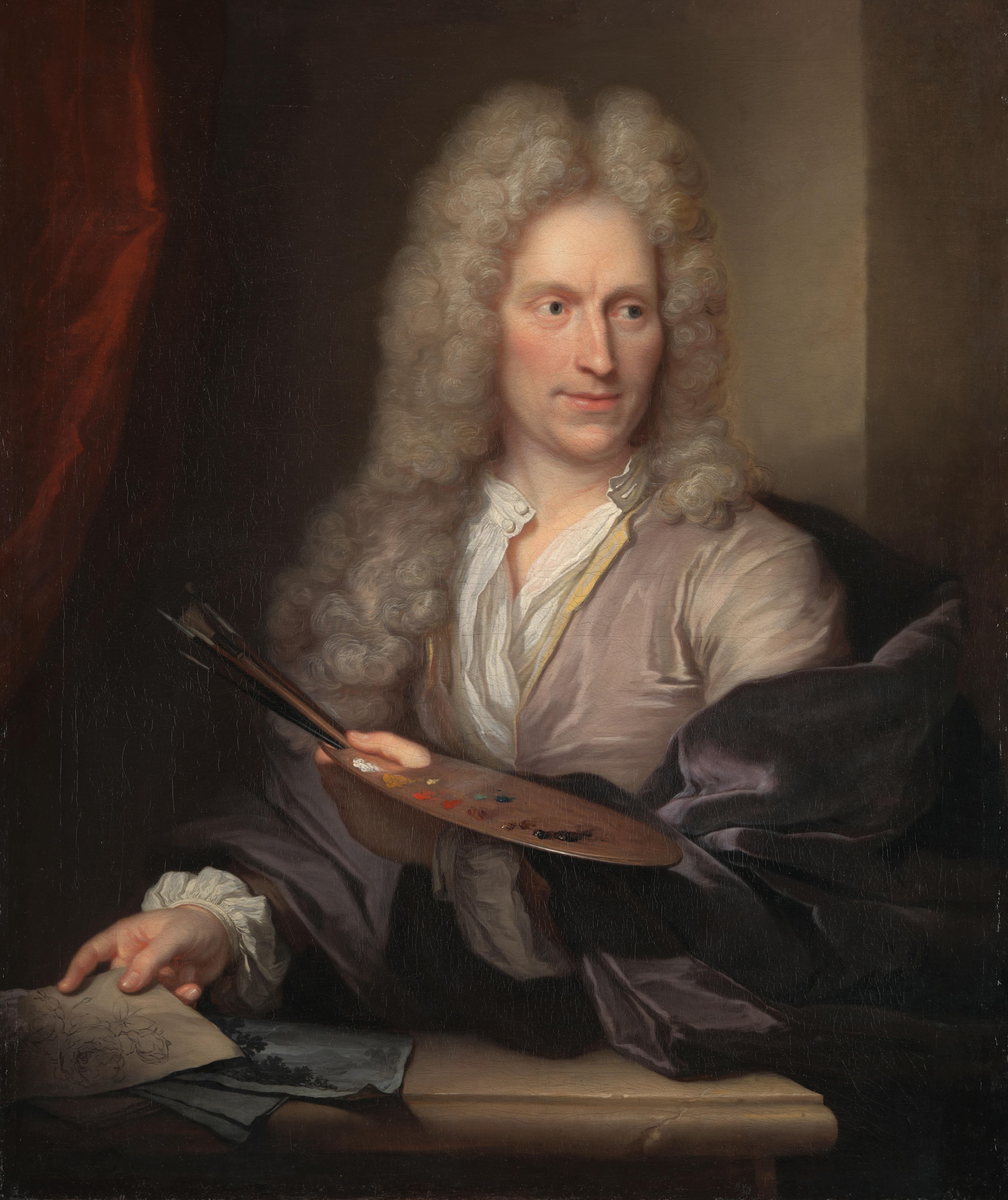 Portret van Jan van Huysum — Arnold Boonen