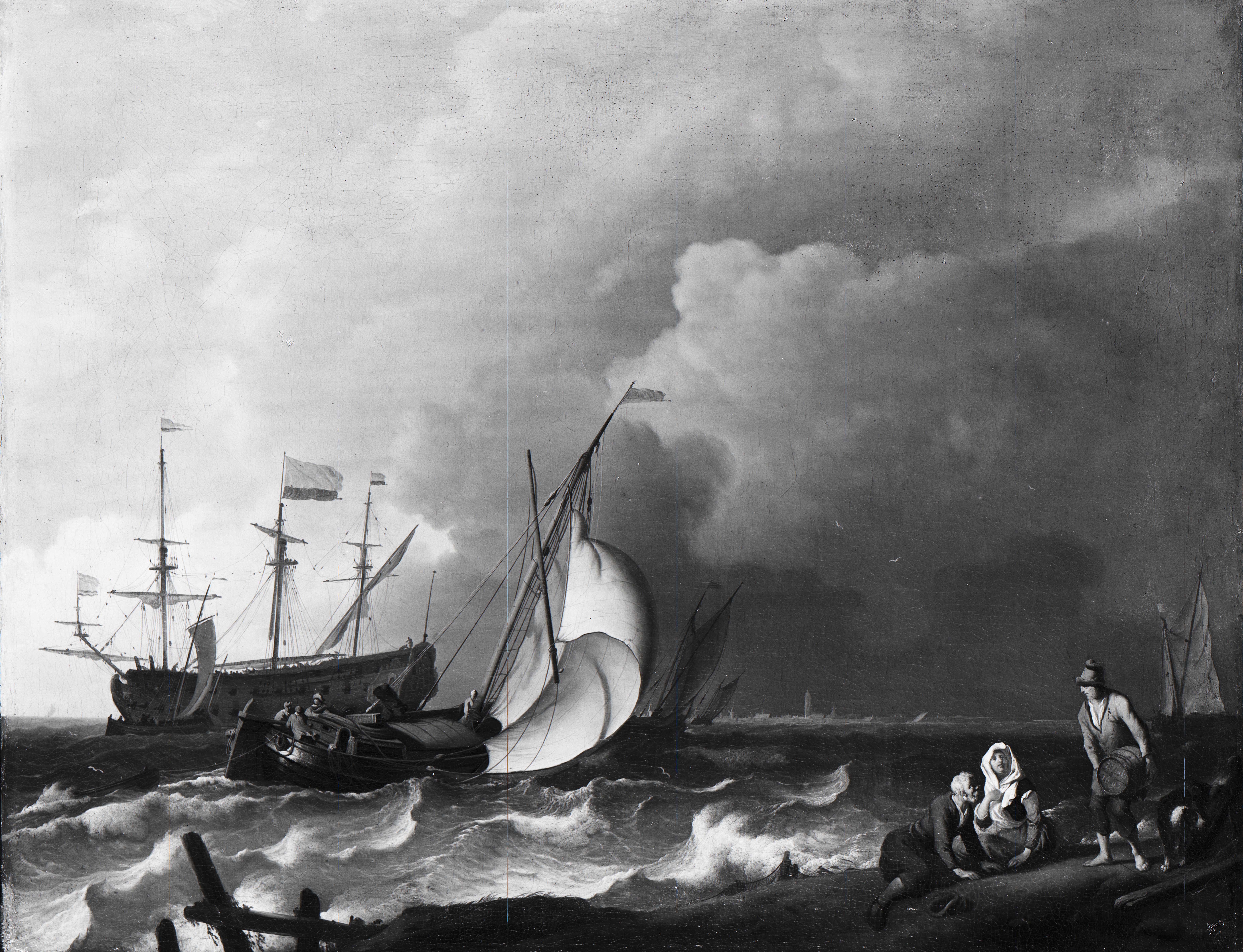 Rough Sea — Ludolf Bakhuysen