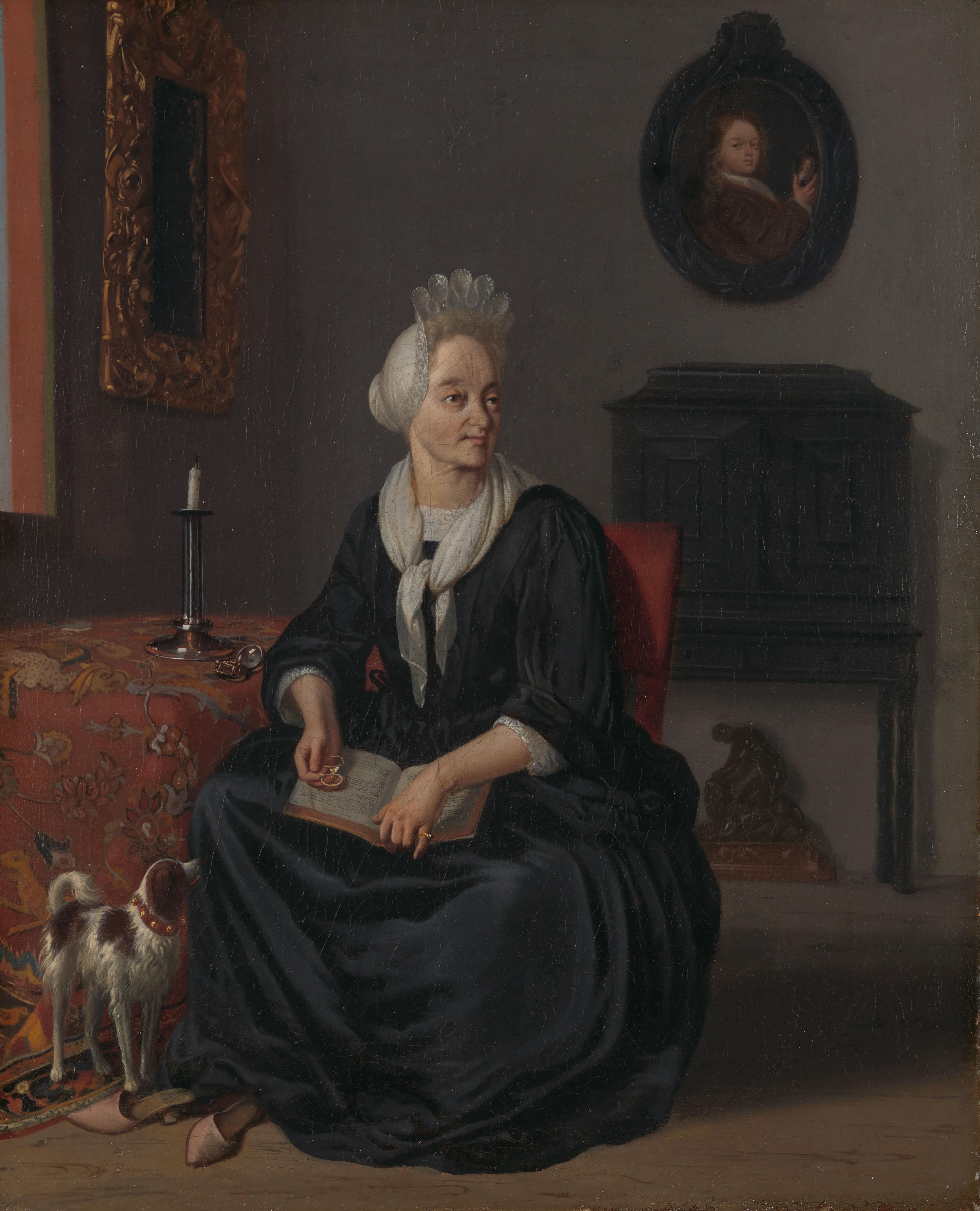 Anna de Hooghe (1645-1717), vierde echtgenote van de schilder — Ludolf Bakhuysen