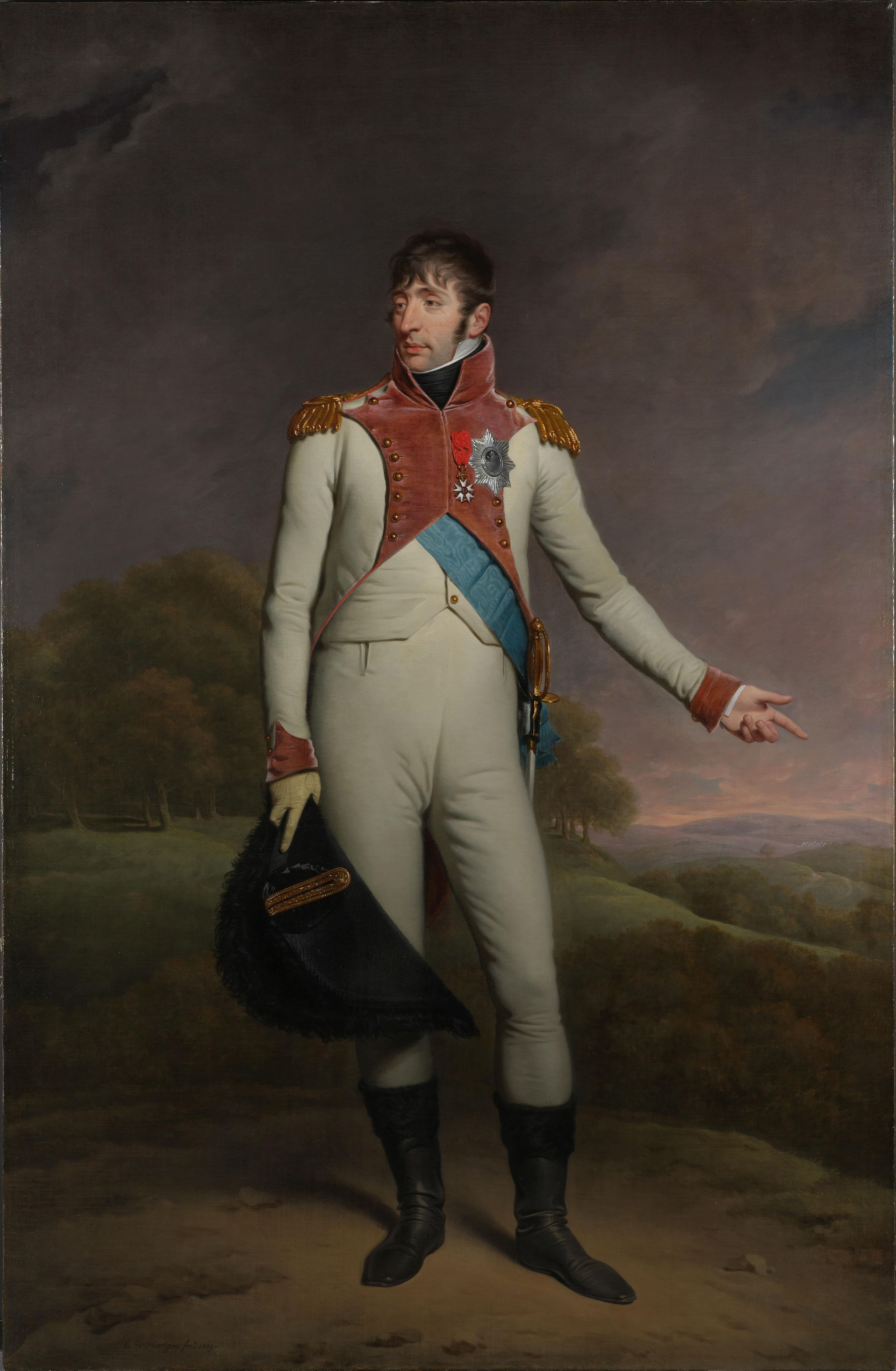 Portret van Lodewijk Napoleon, koning van Holland — Charles Howard Hodges