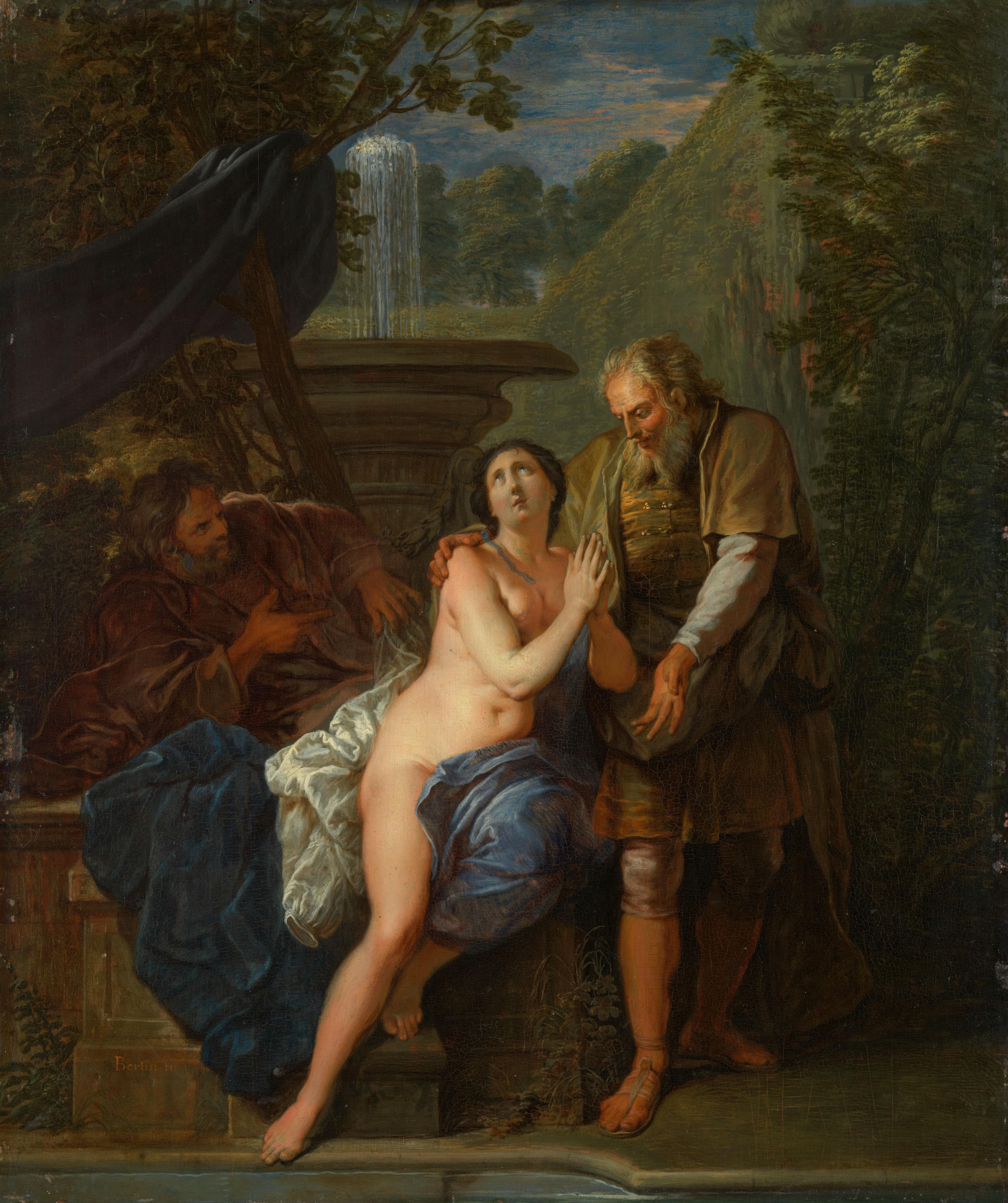 Susanna and the Elders — Nicolas Bertin