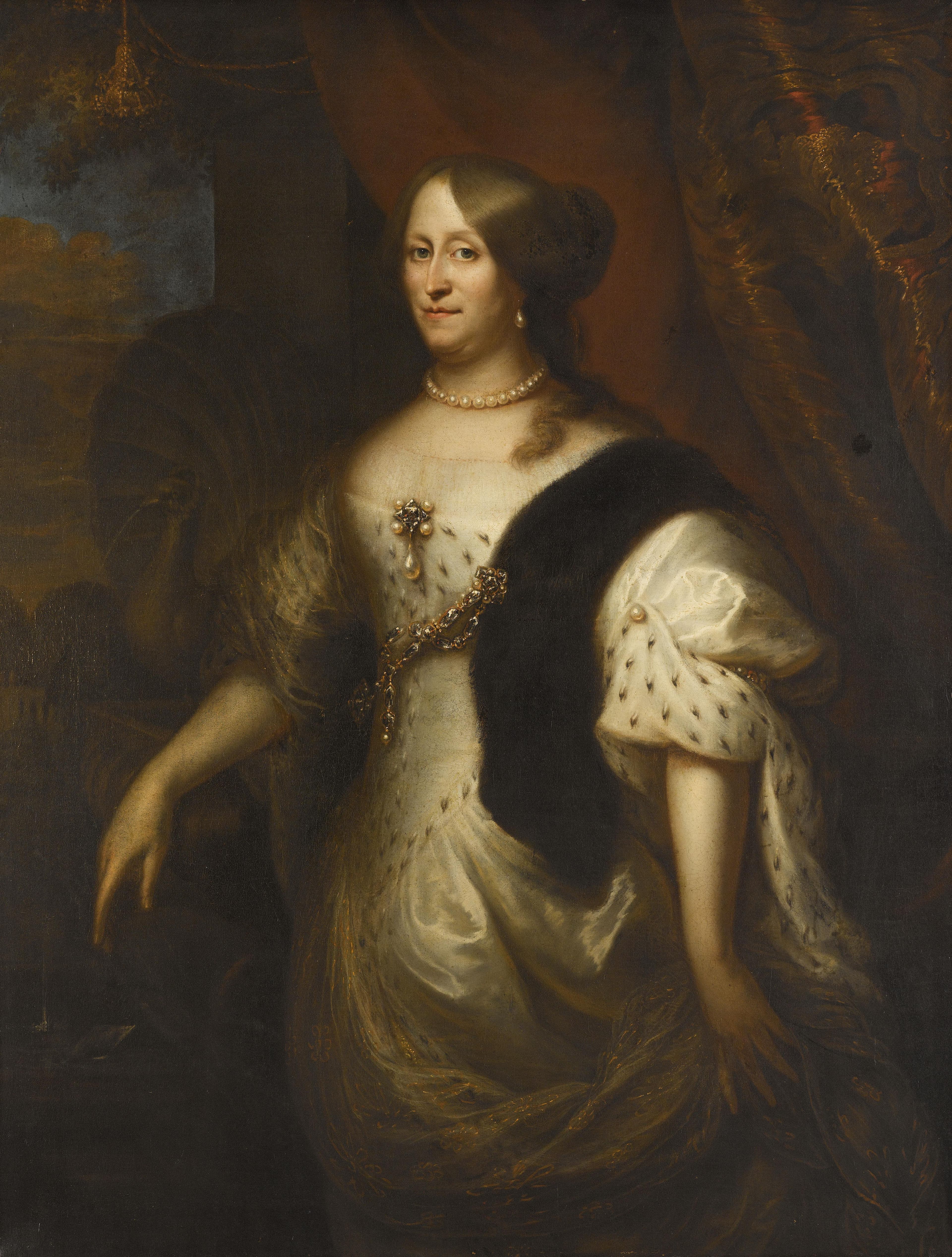 Cornelia Teding van Berkhout (1614-80). Echtgenote van Maerten Harpertsz Tromp — Jan Lievens