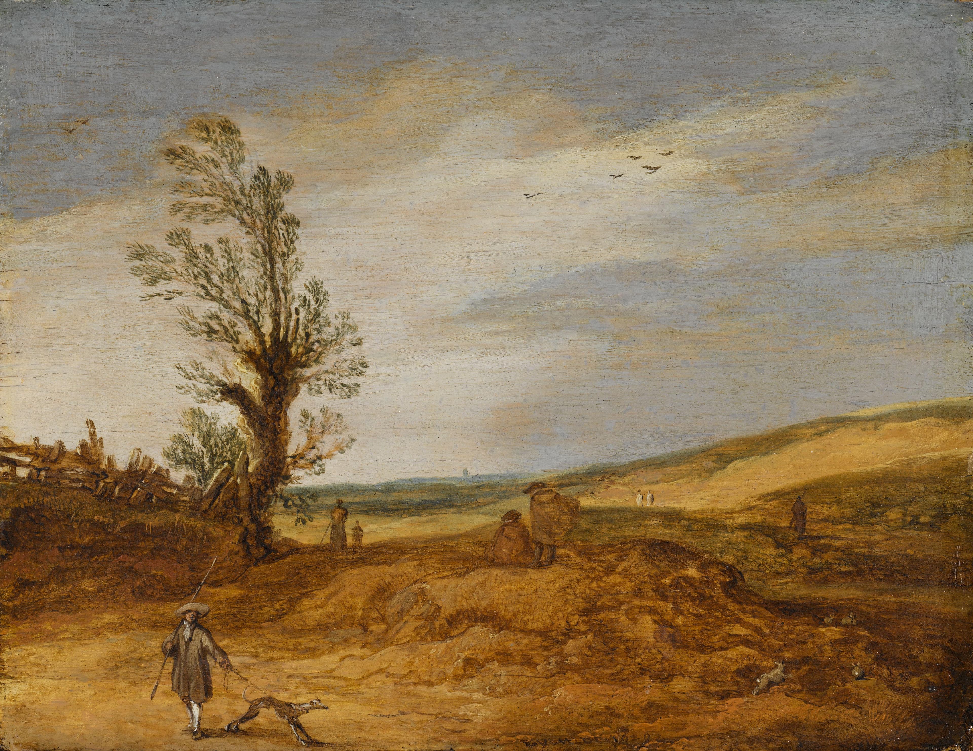 A View in the Dunes — Esaias van de Velde