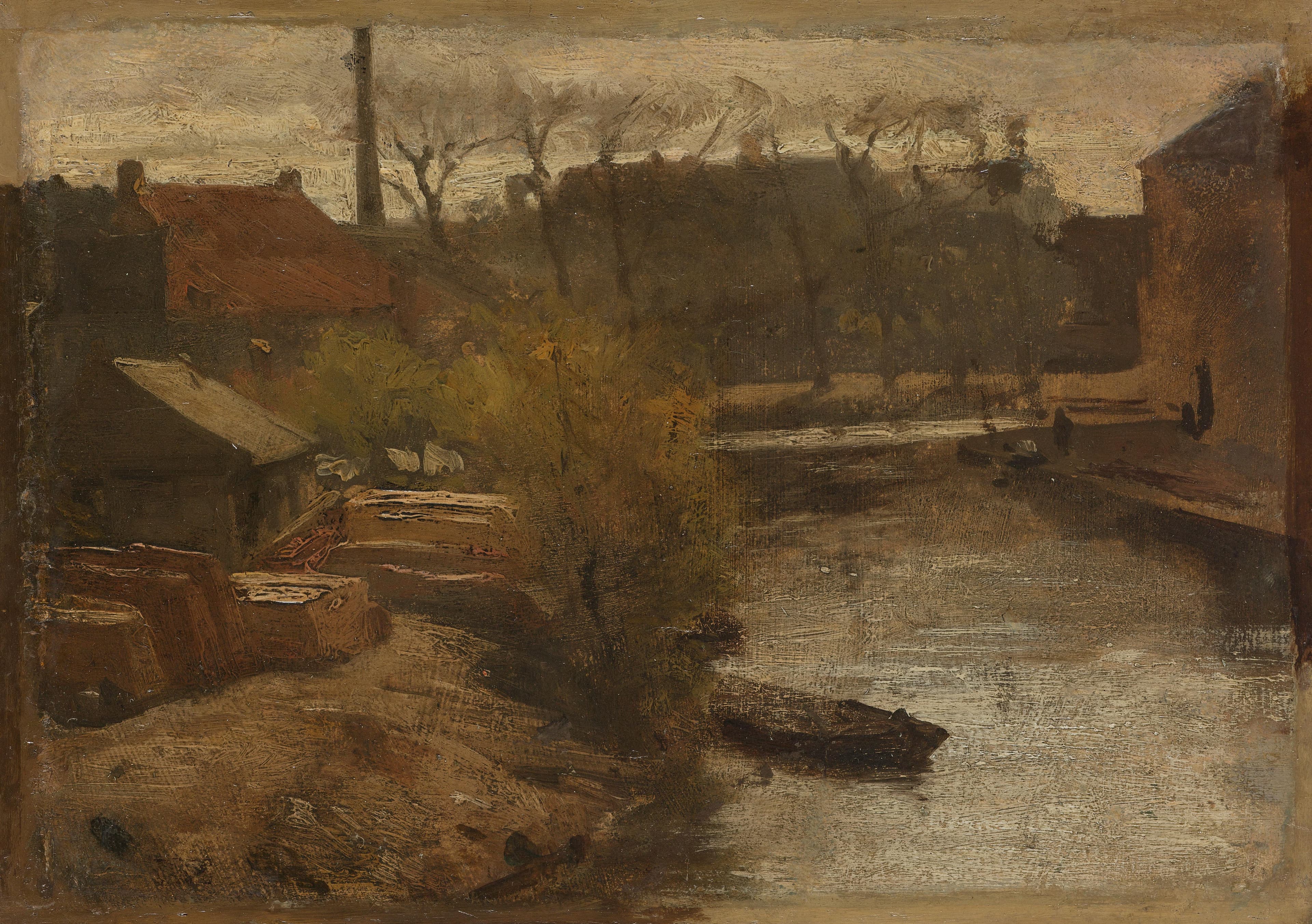 De Noord-West-Buitensingel in Den Haag — Matthijs Maris