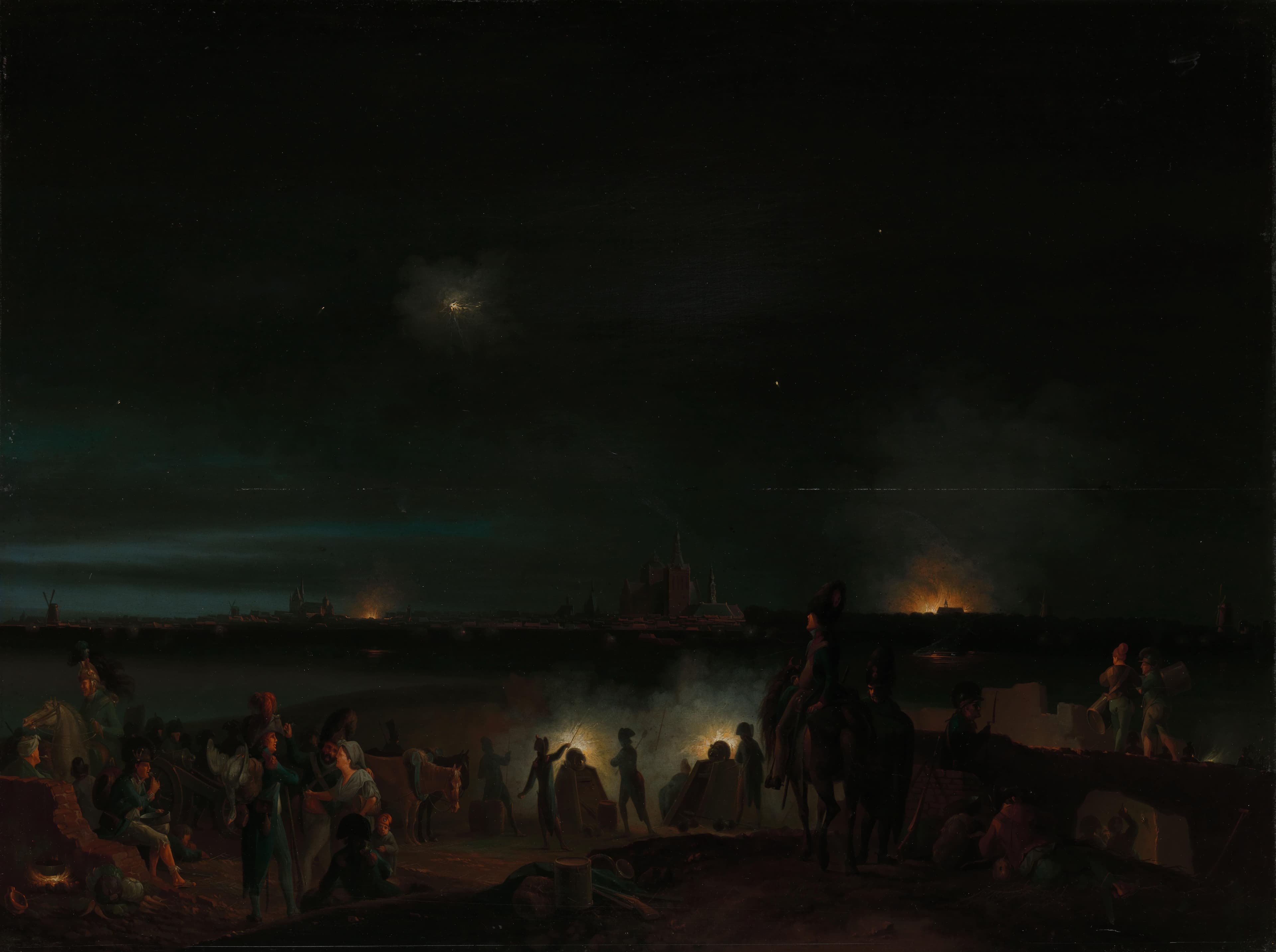 The Bombardment of 's-Hertogenbosch — Josephus Augustus Knip