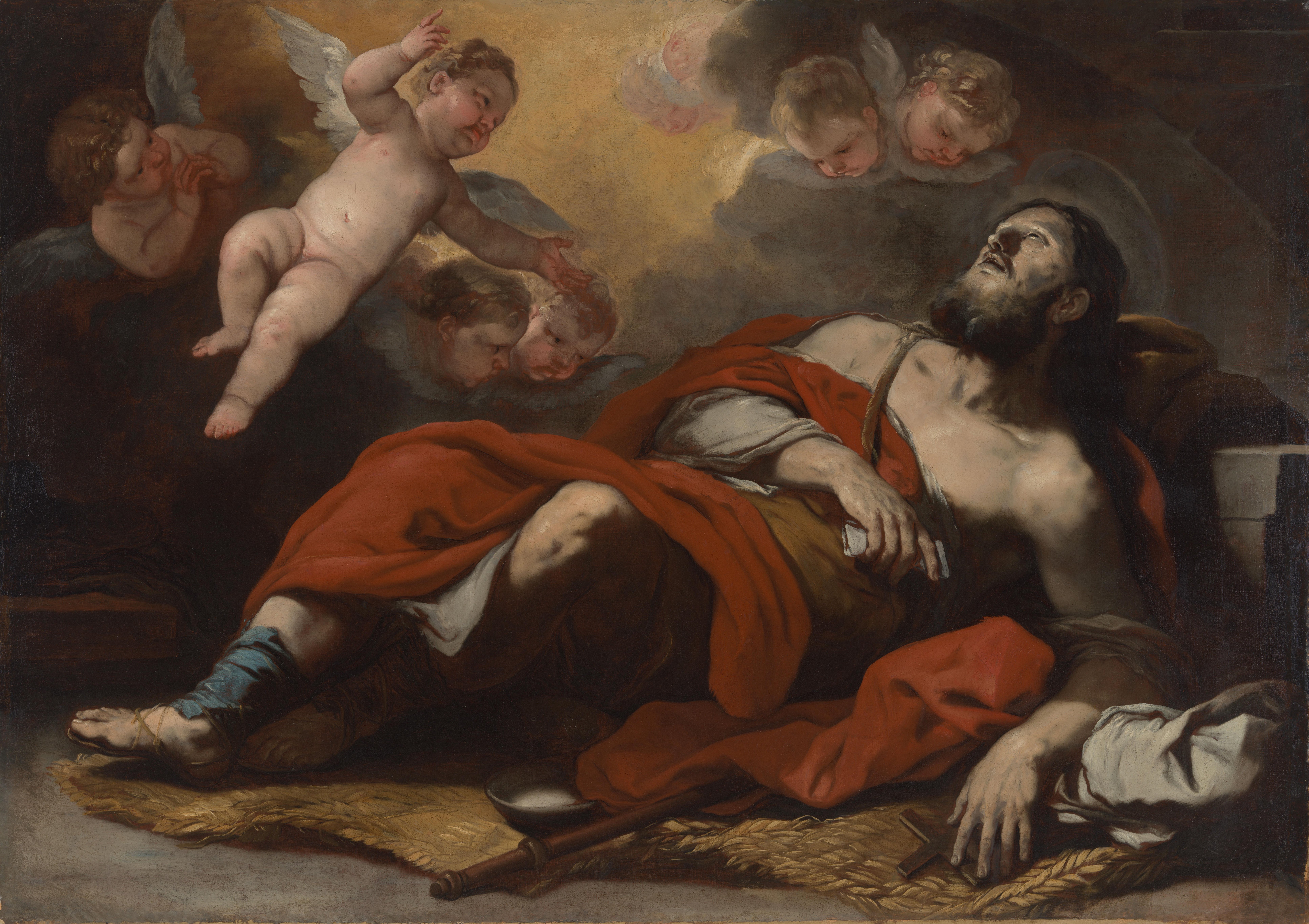 De heilige Alexis — Luca Giordano