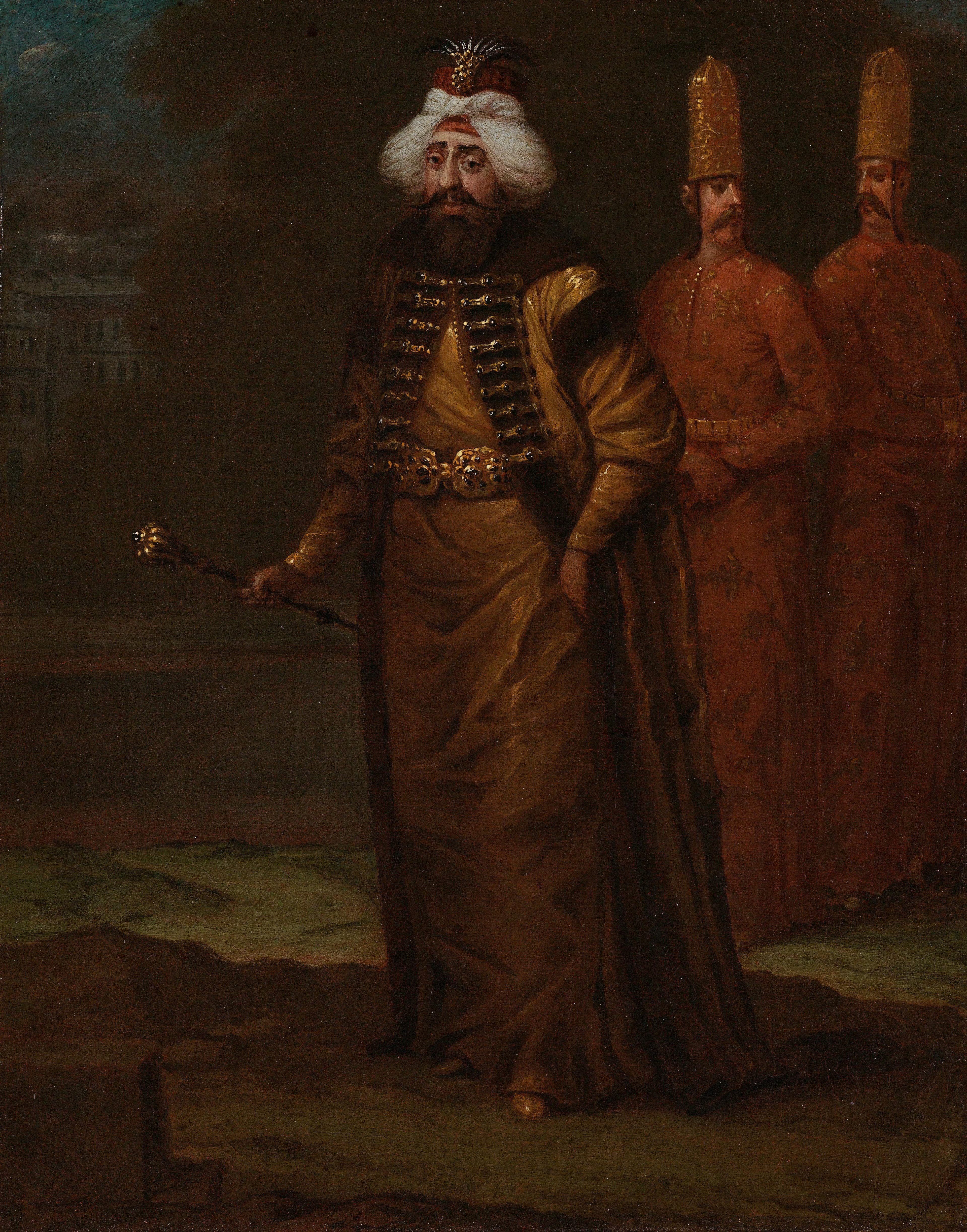Sultan Ahmed III — Jean Baptiste Vanmour