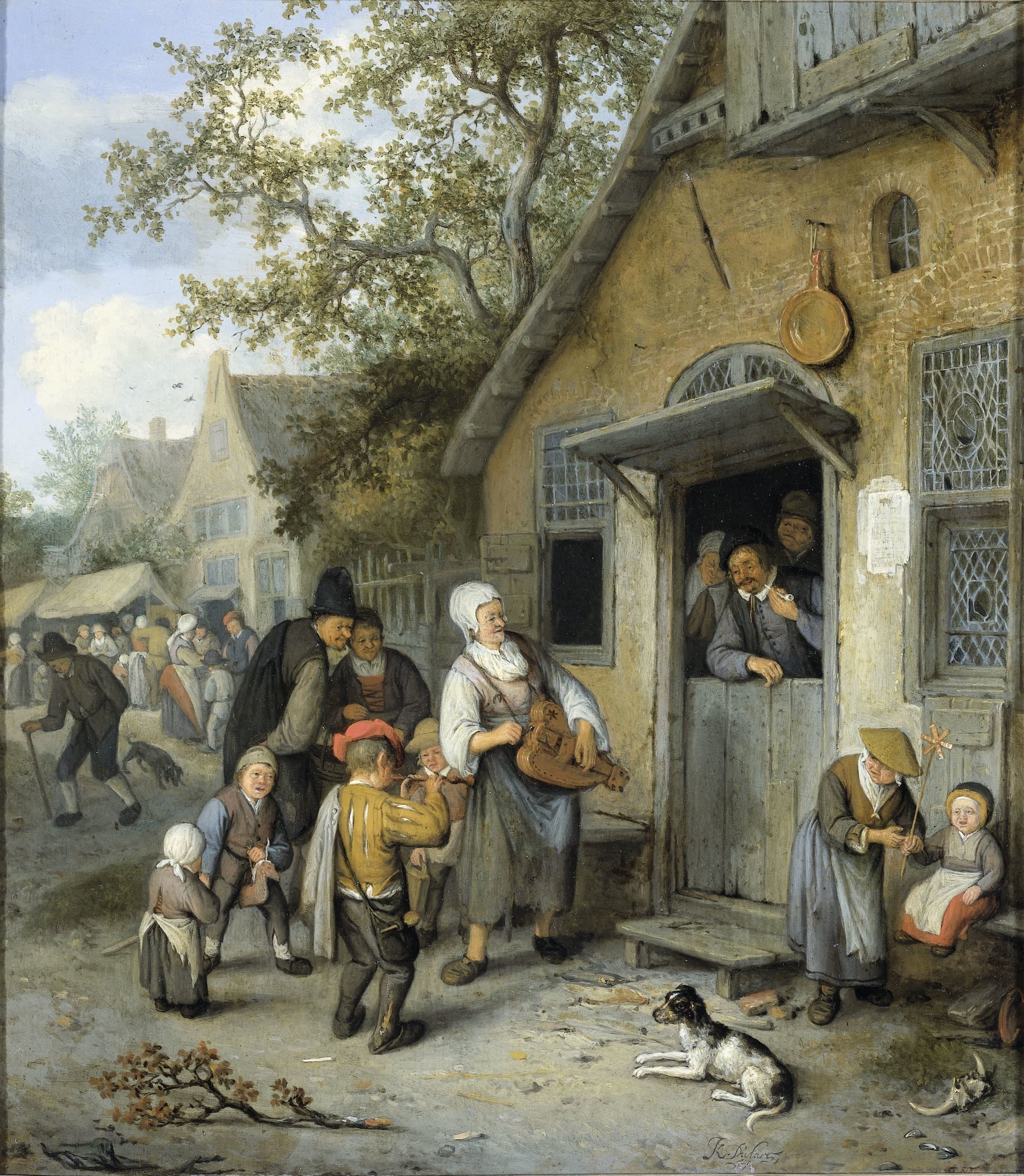 Boerenkermis — Cornelis Dusart
