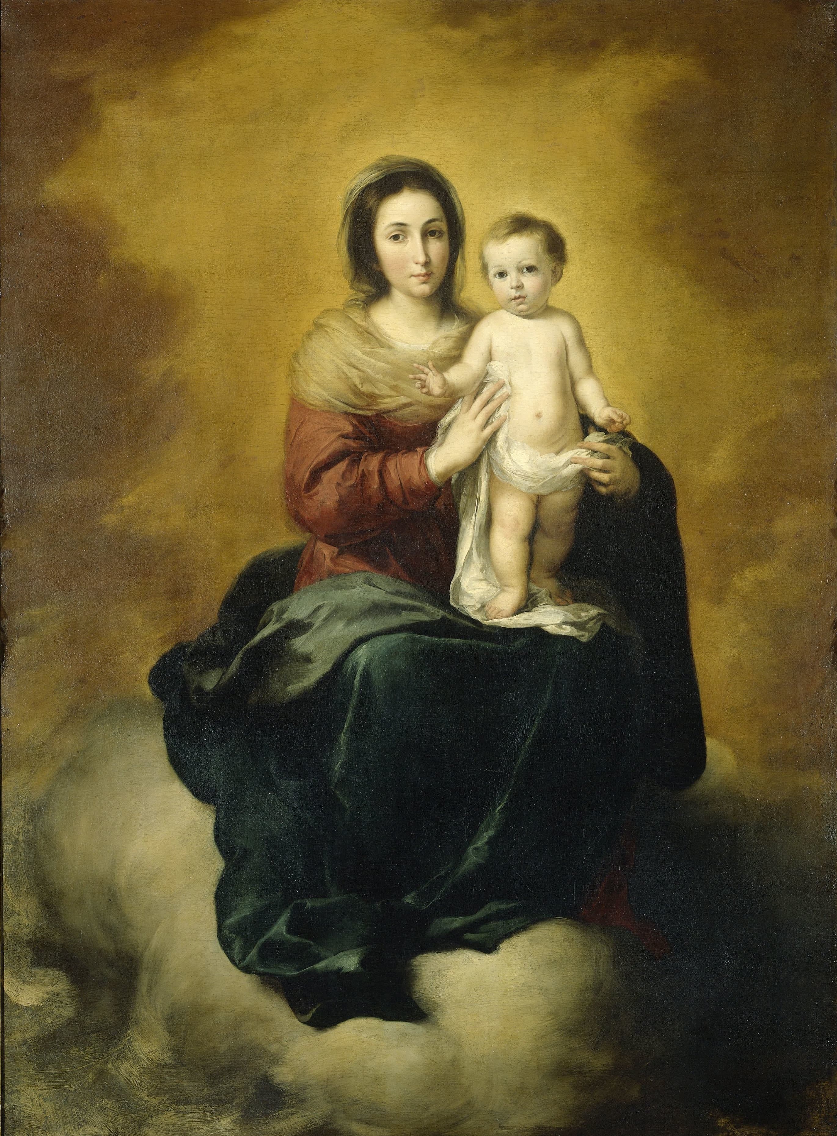 Maria met kind — Bartolomé Esteban Murillo