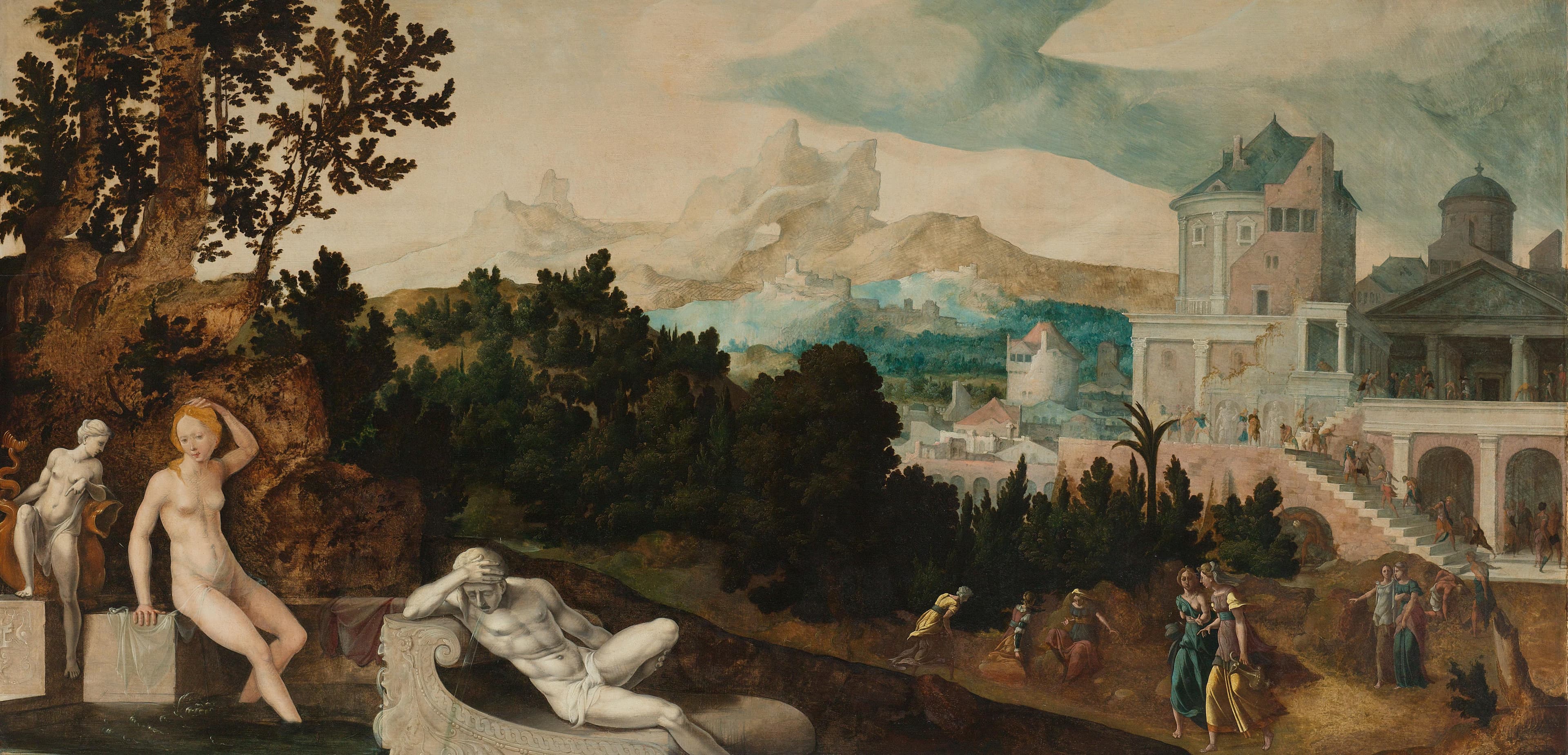 Het toilet van Bathseba — Jan van Scorel