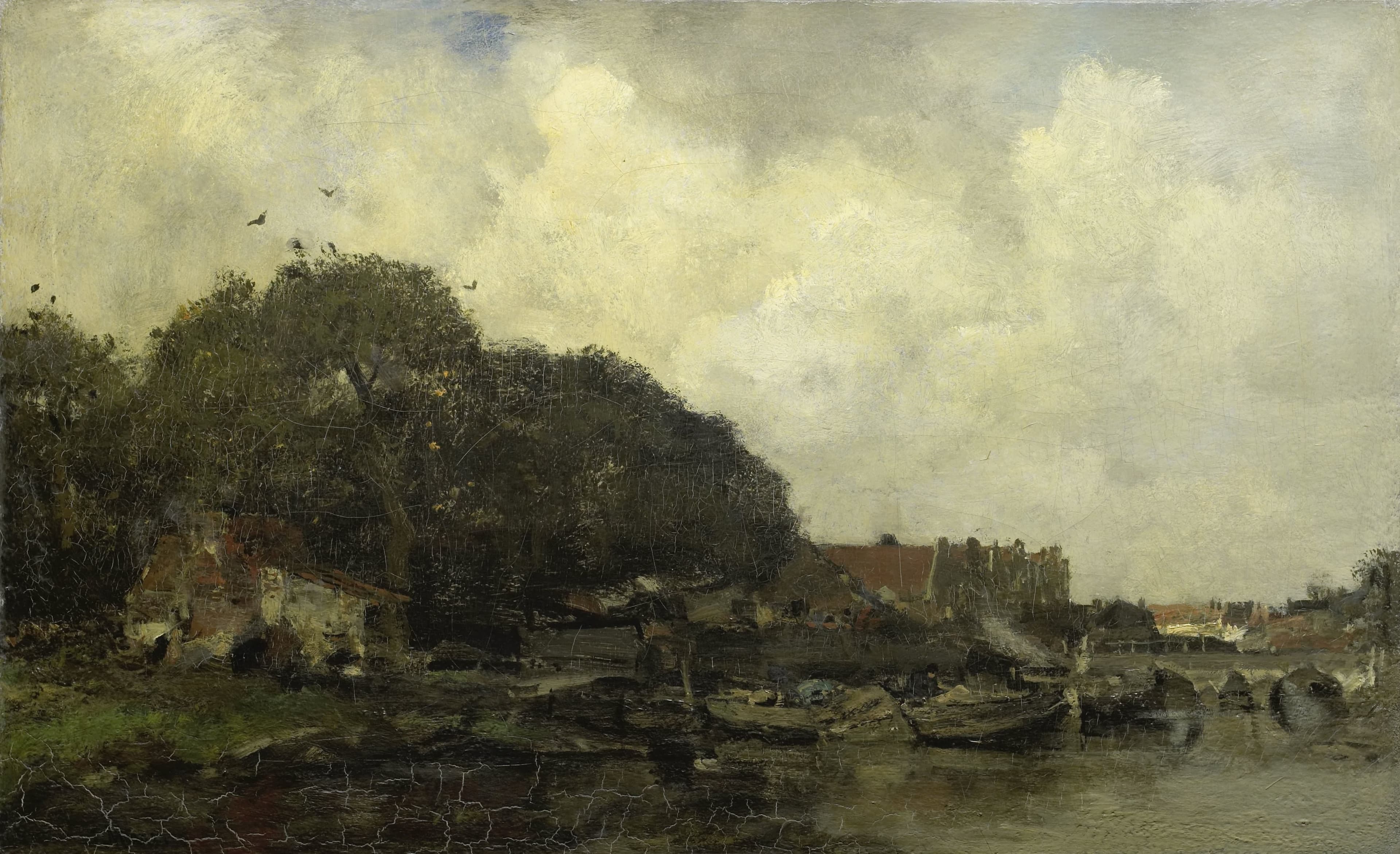 Havengezicht — Jacob Maris