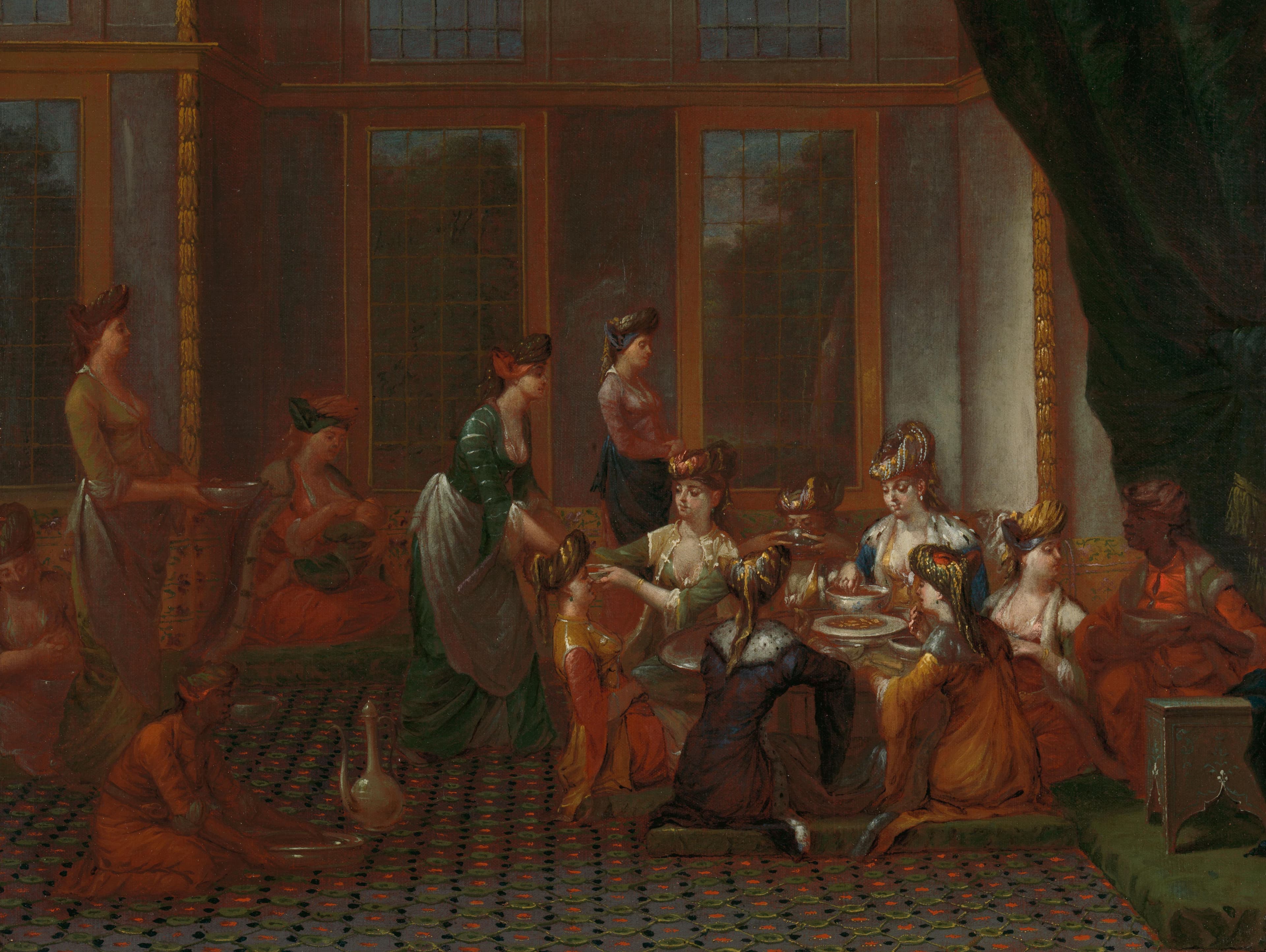Banquet of Distinguished Turkish Women — Jean Baptiste Vanmour