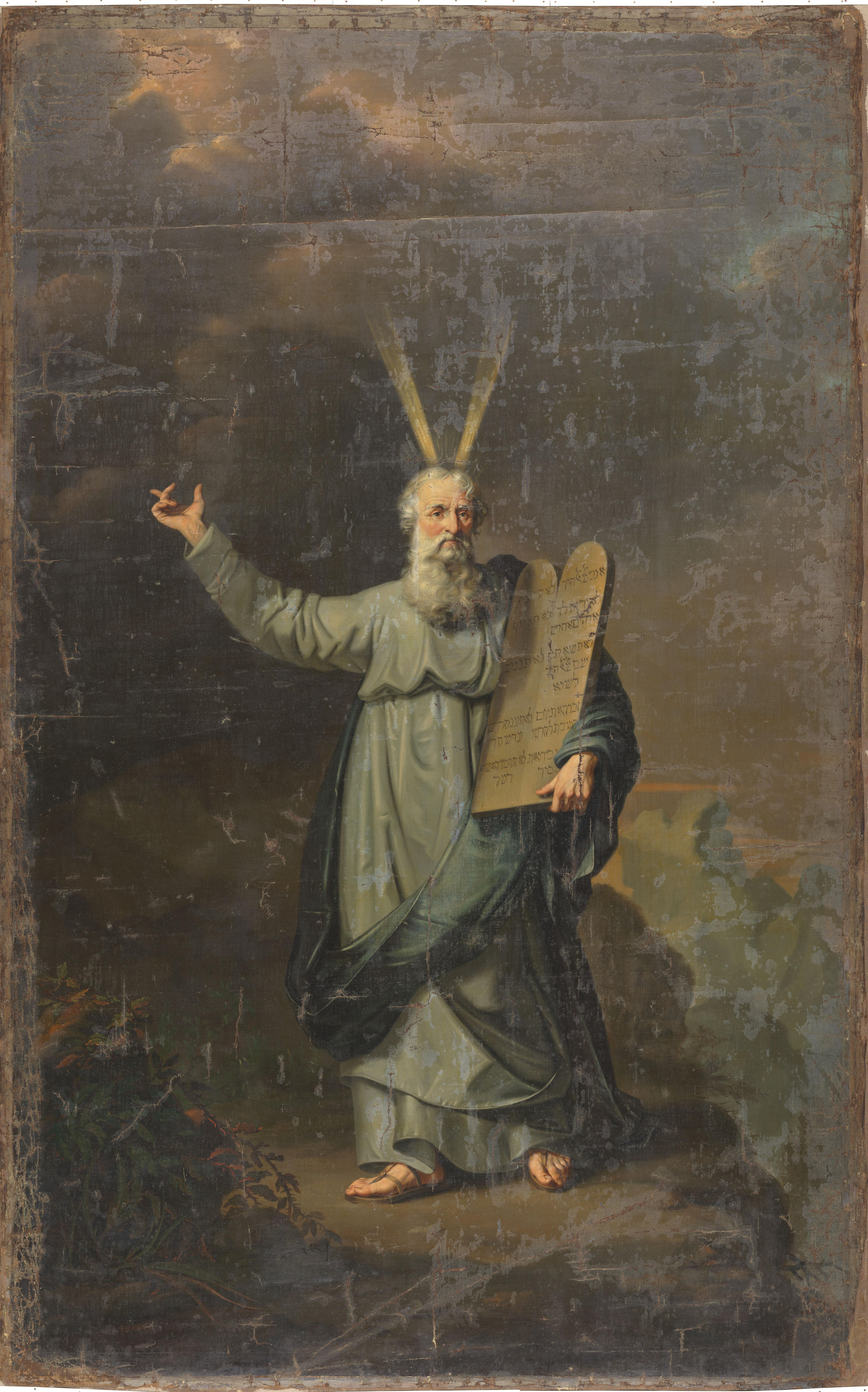Mozes met de tafelen der wet — Pieter Gaal