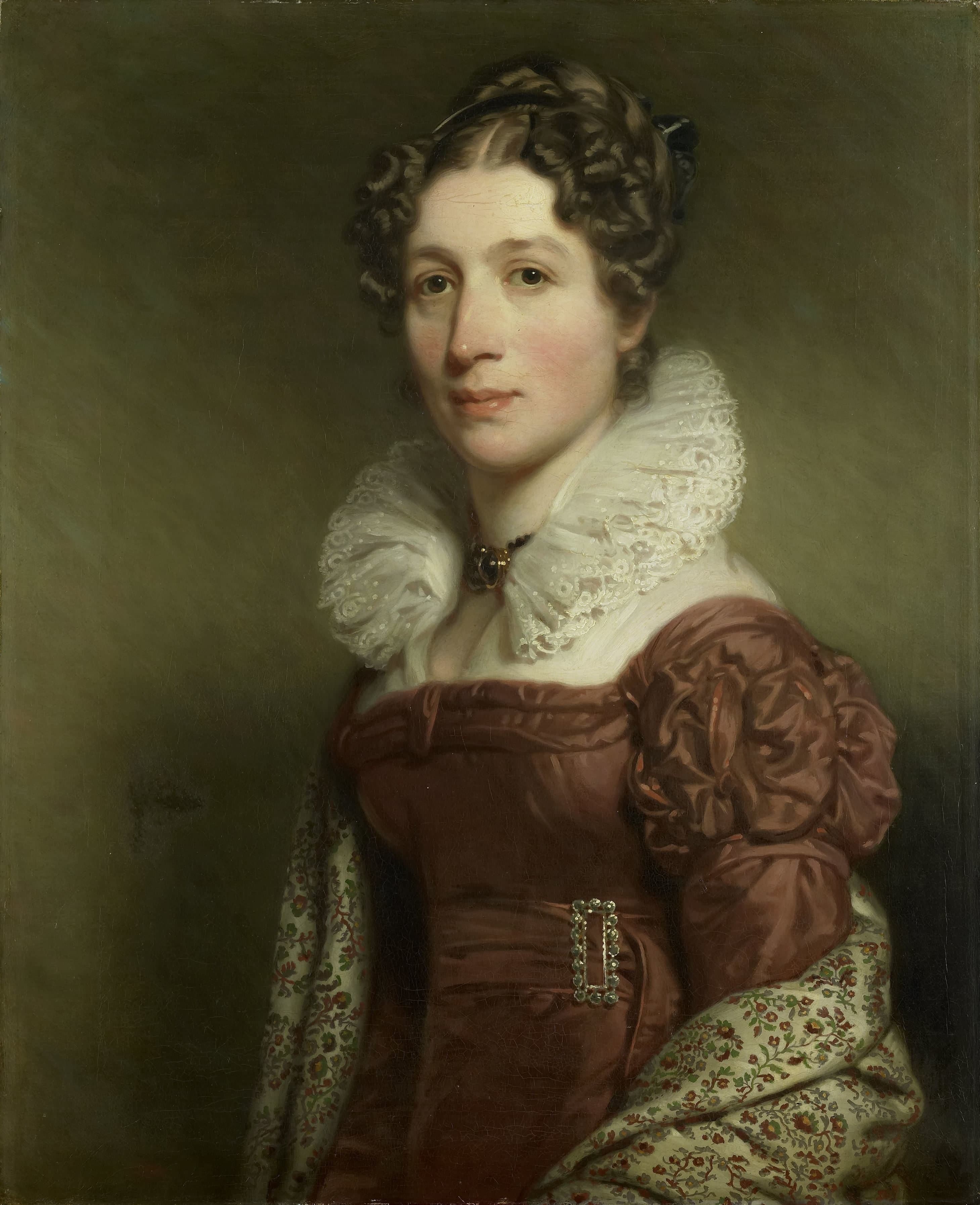 Jacoba Vetter (1796-1830), Wife of Pieter Meijer Warnars, Amsterdam Bookseller — Charles Howard Hodges
