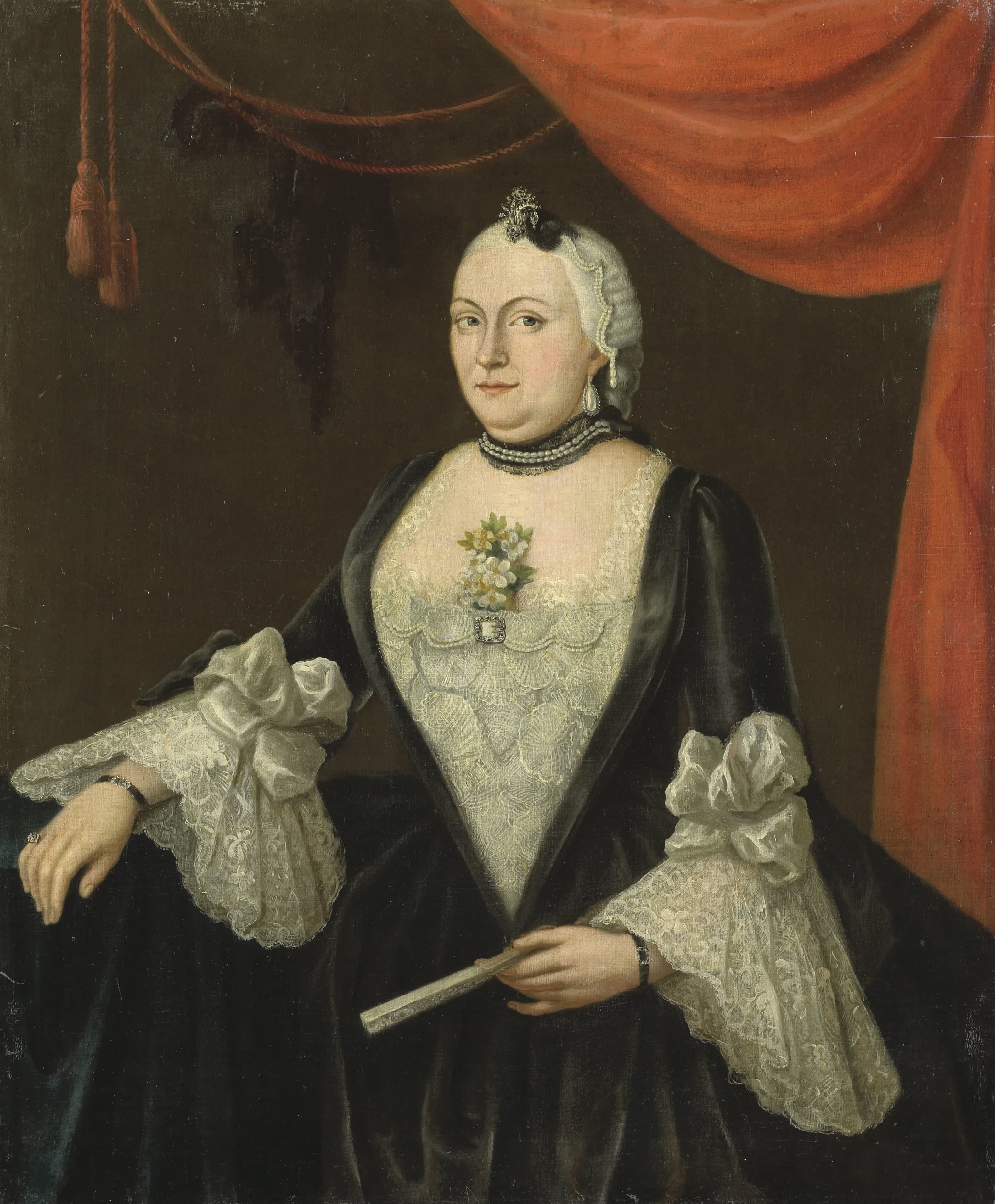 Johanna van Rijswijk (b. 1715), Wife of Jan Hendrik van Rijswijk — Isaac Lodewijk la Fargue van Nieuwland