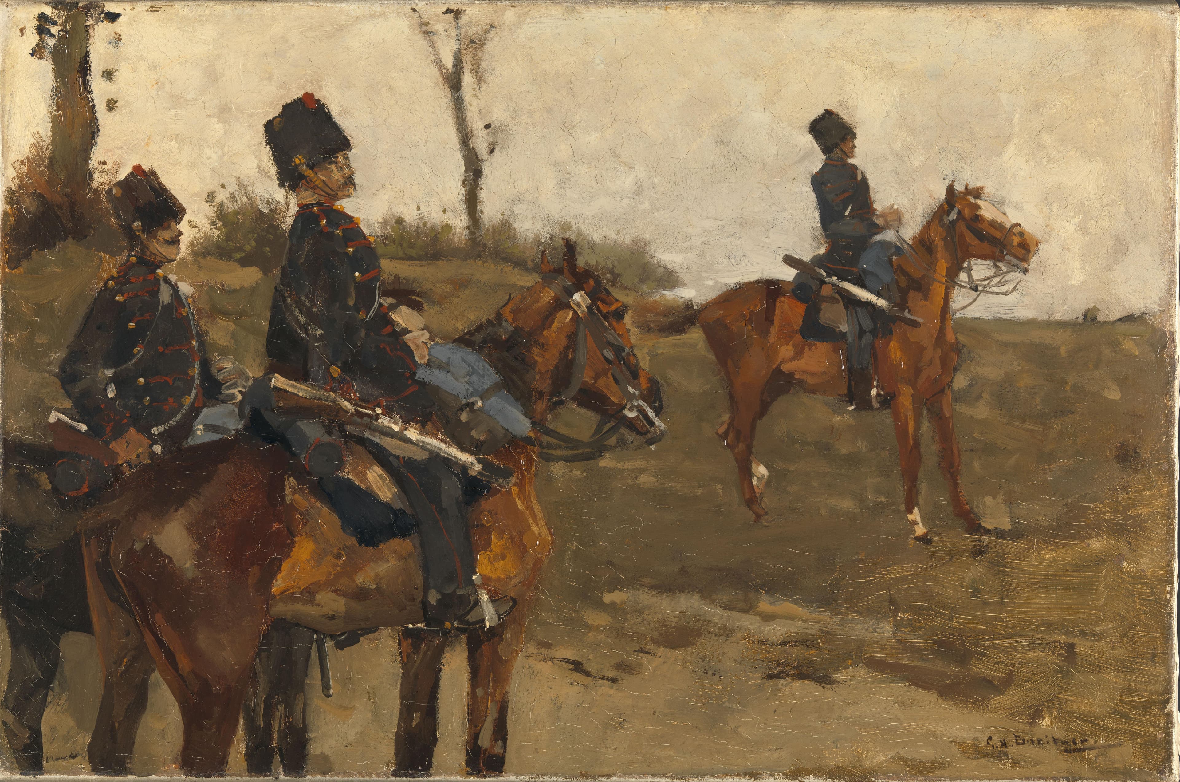 Huzaren — George Hendrik Breitner